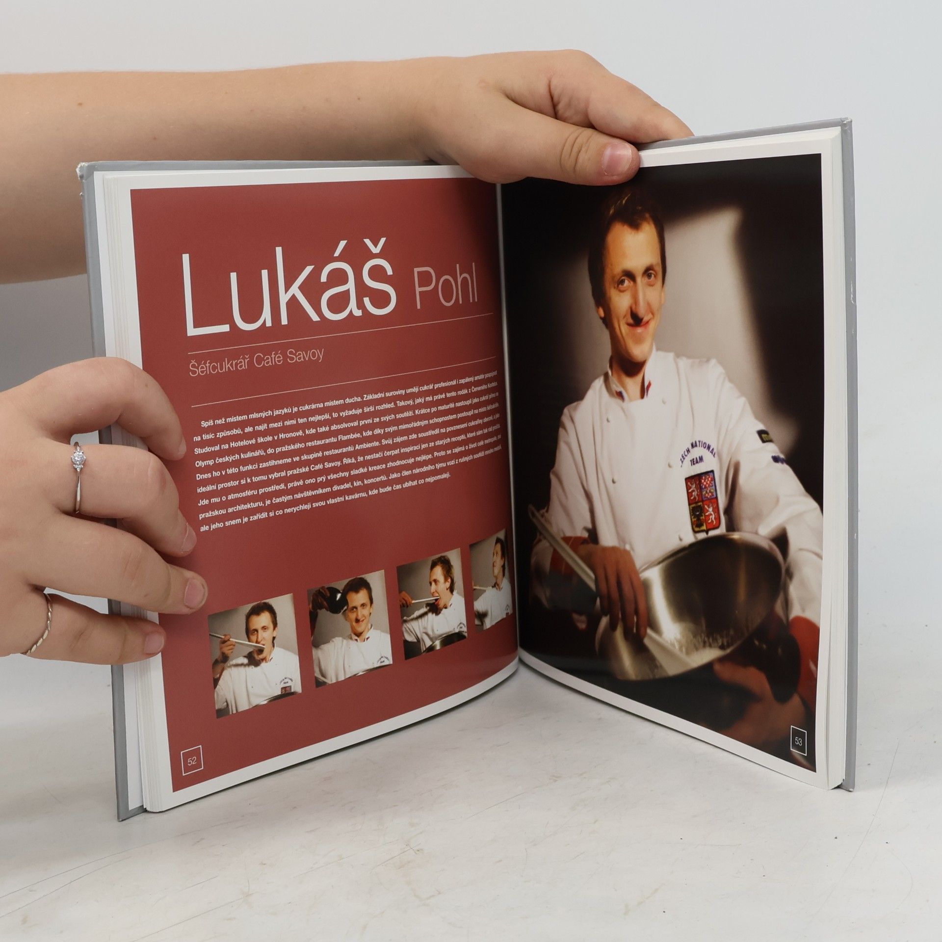 Filip Sajler Talent & profesionalita : 33 receptů členů Národního týmu kuchařů České republiky na fotografiích Tomáše Béma