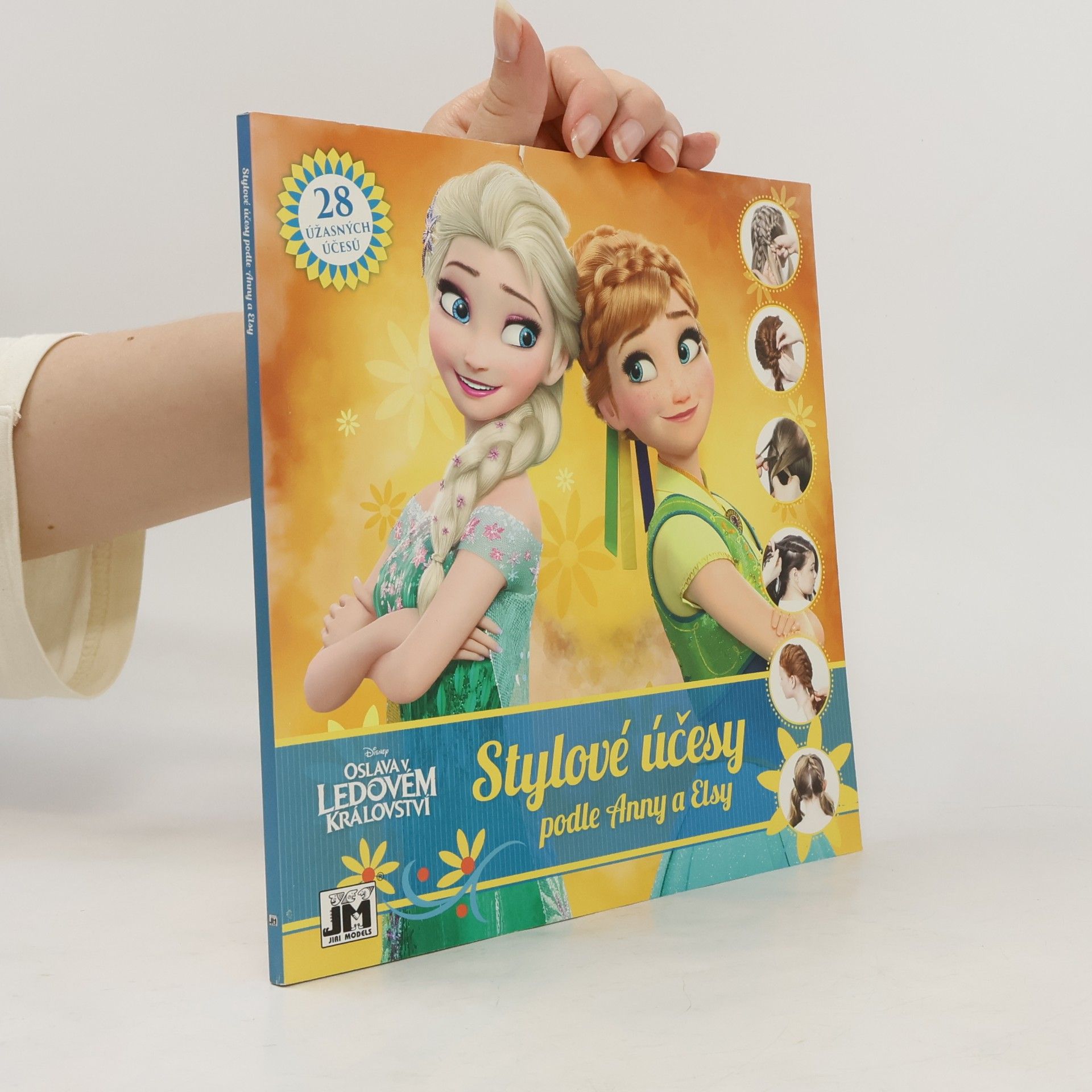Kolektiv autorů Disney oslava v Ledovém království. Stylové účesy podle Anny a Elsy