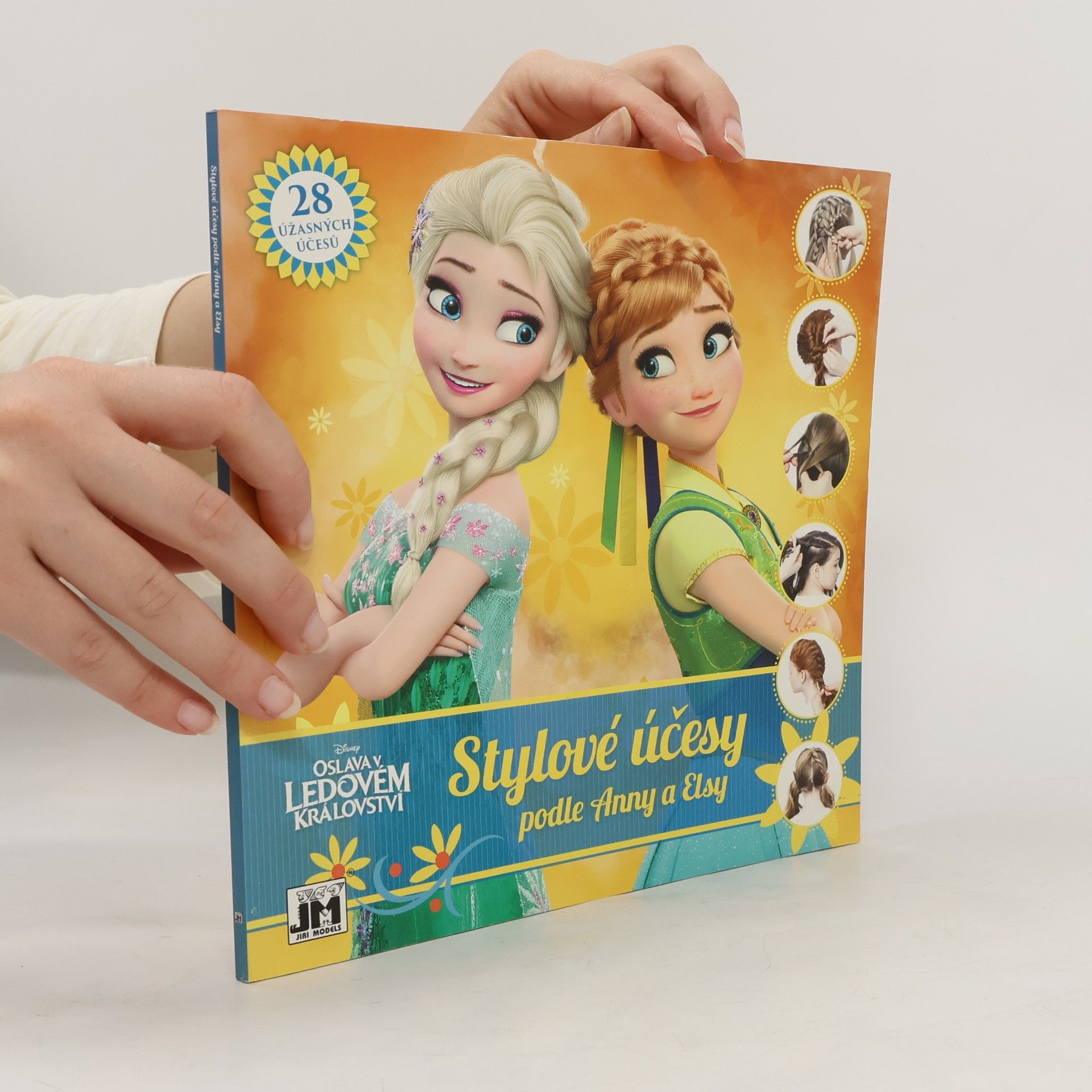 Kolektiv autorů Disney oslava v Ledovém království. Stylové účesy podle Anny a Elsy