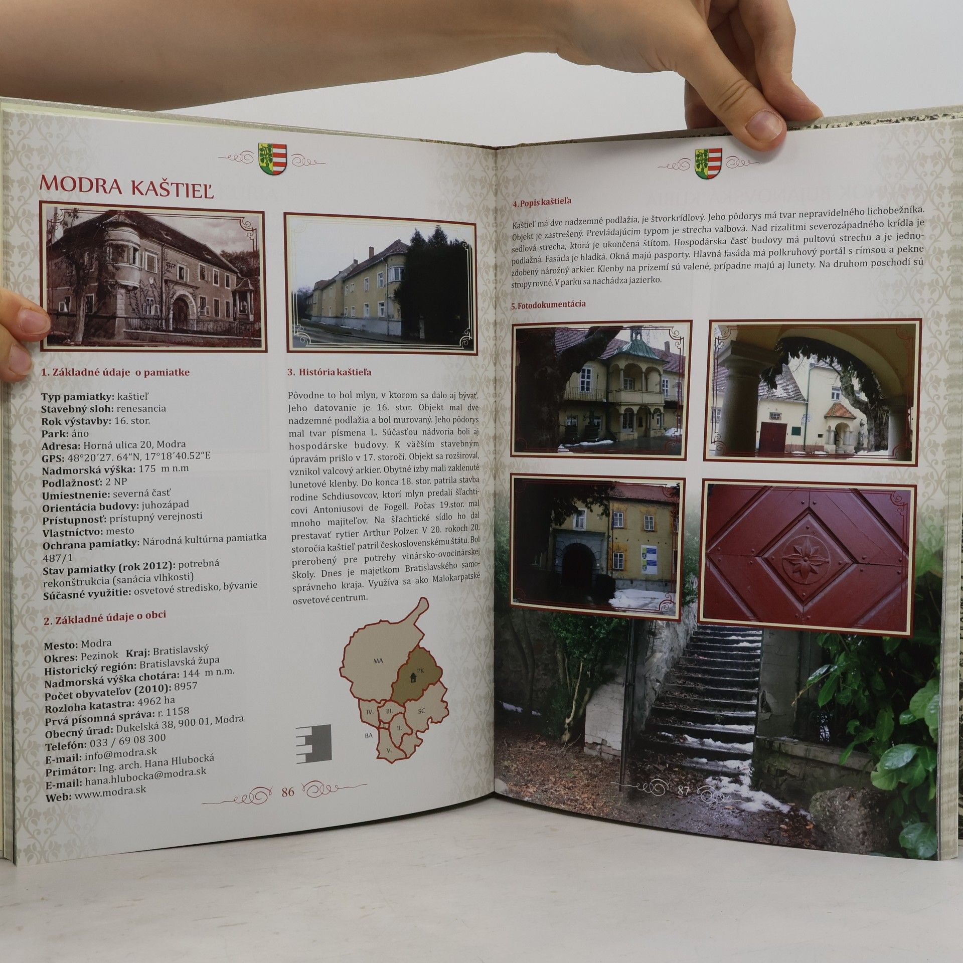 Miloš Zvěřina Atlas slovenských kaštieľov a kúrií 1 - Bratislavský kraj