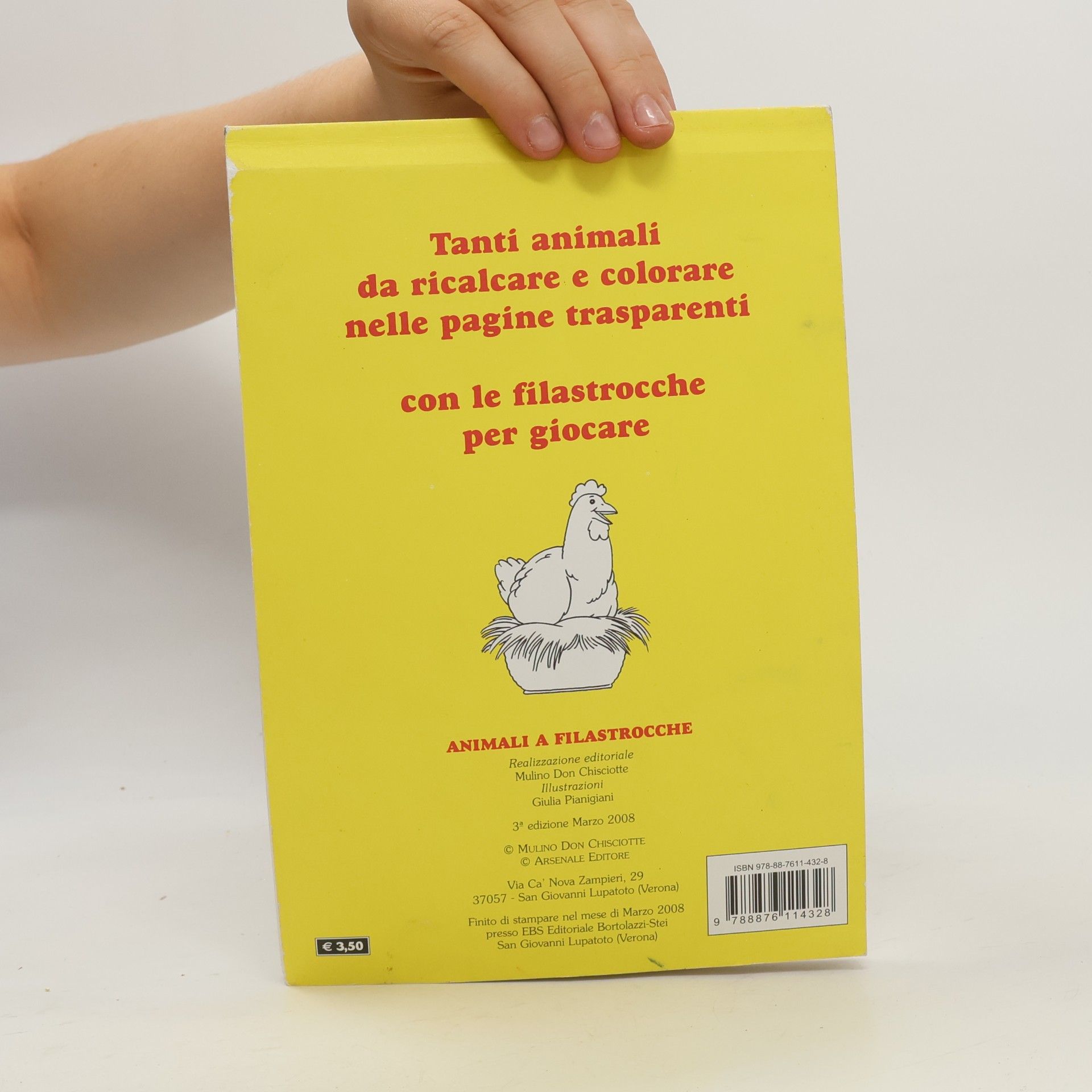 Scuola di ricalco. Animali a filastrocche. Ediz. illustrata