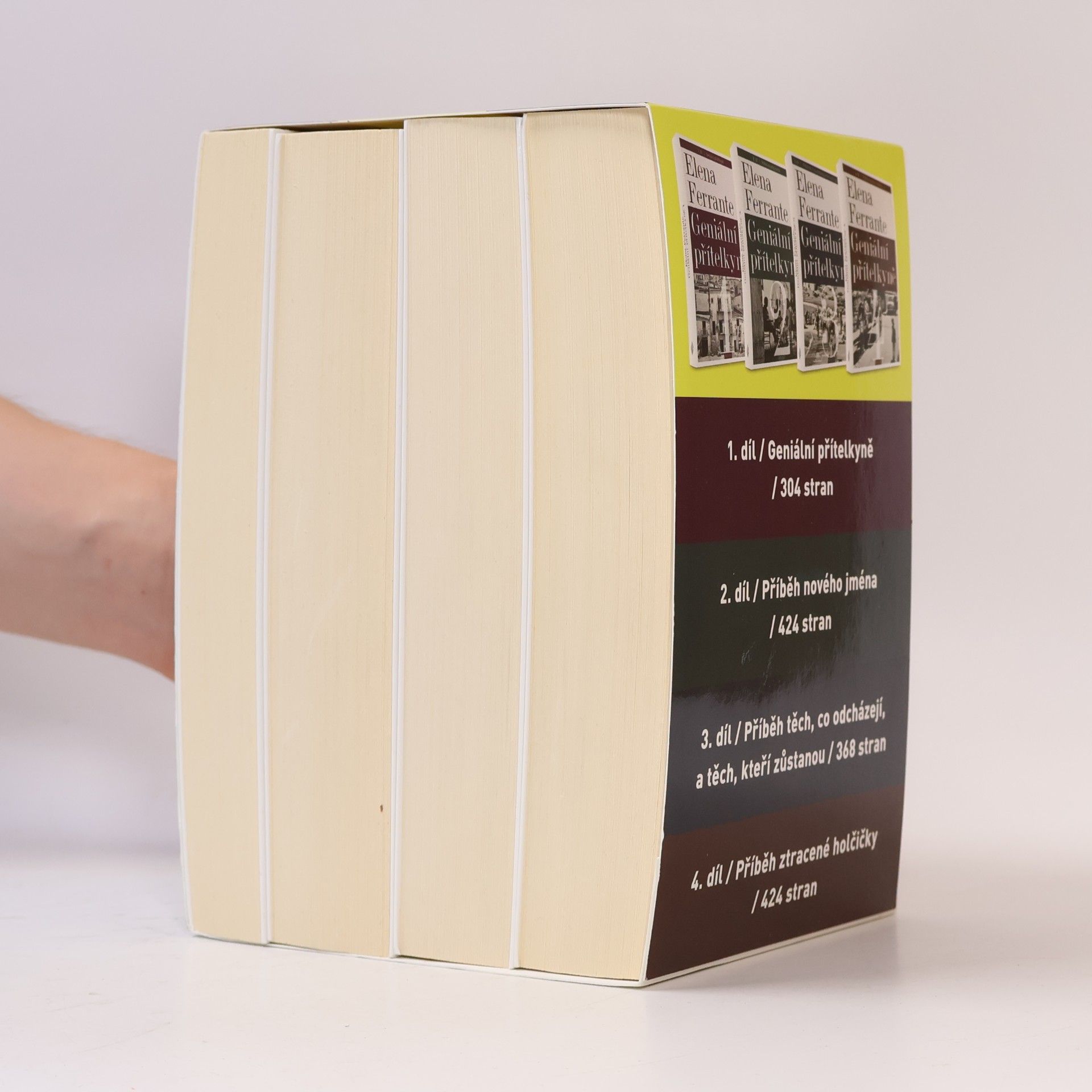 Elena Ferrante Geniální přítelkyně 1.-4. díl