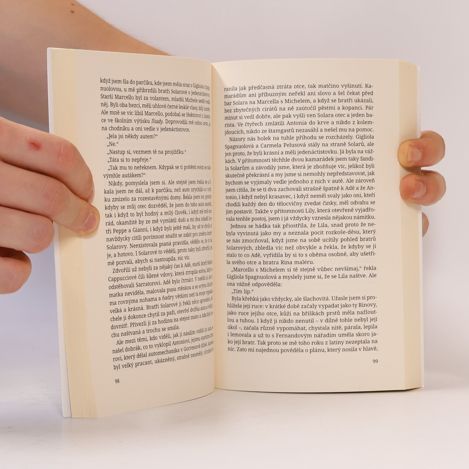 Elena Ferrante Geniální přítelkyně 1.-4. díl