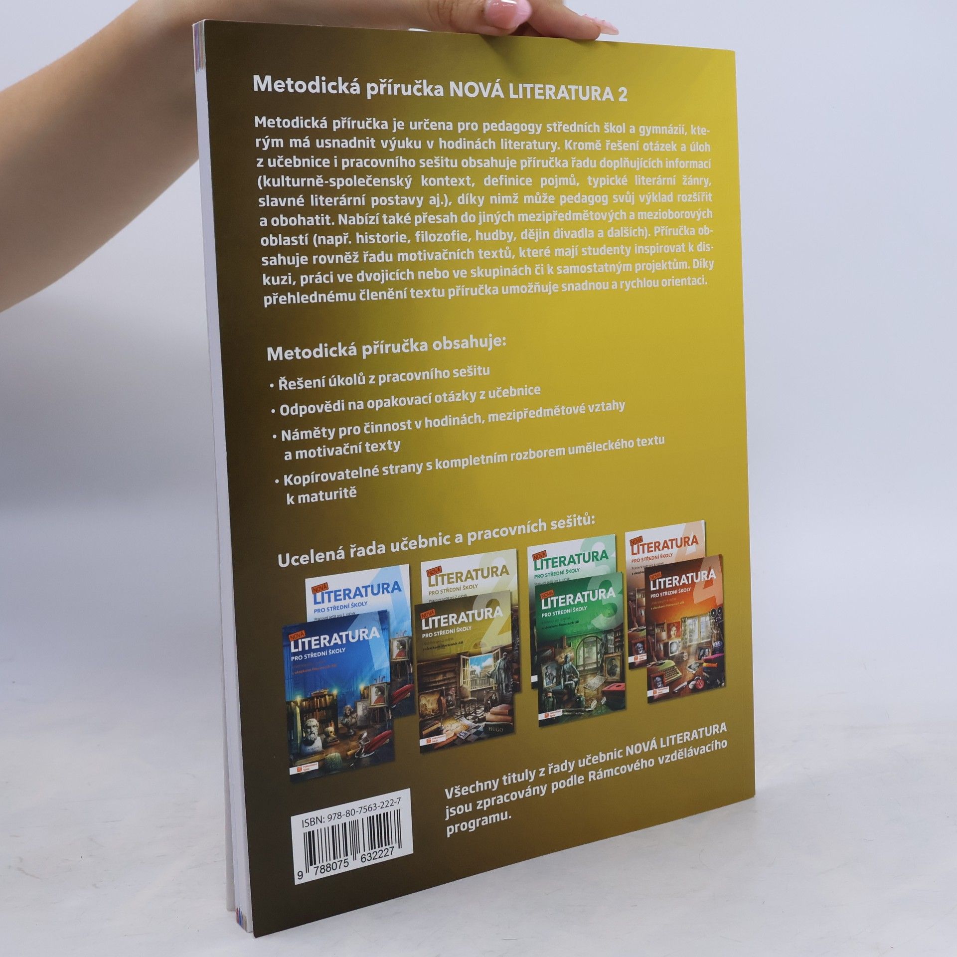 Autorenkollektiv Nová literatura 2 : pro střední školy : metodická příručka pro učitele k učebnici a pracovnímu sešitu pro 2. ročník