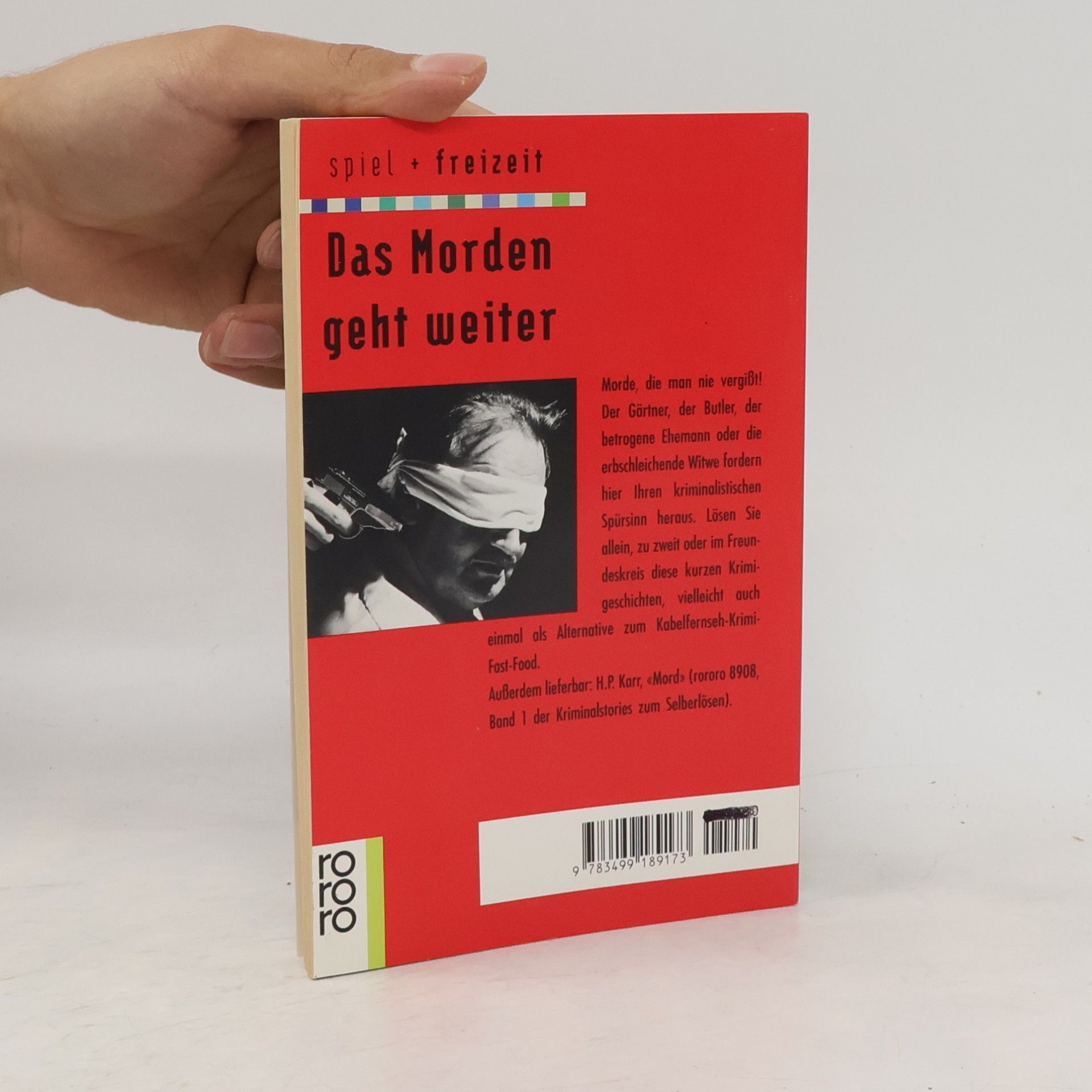 Hanns-Peter Karr Spiel + Freizeit: Das Morden geht weiter