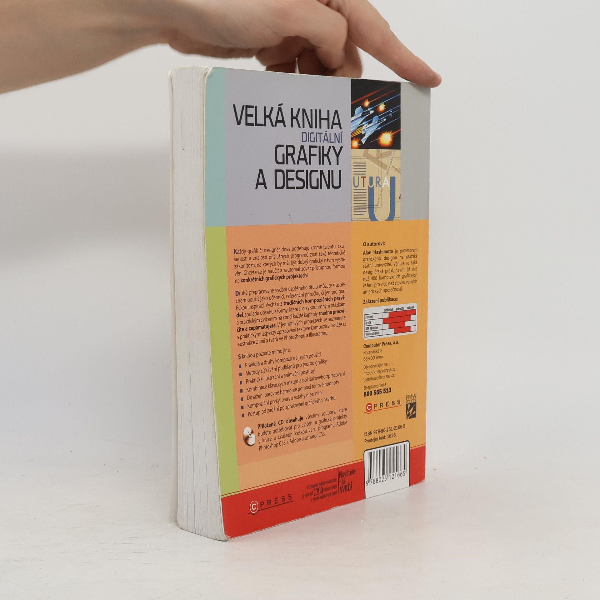 Alan Hashimoto Velká kniha digitální grafiky a designu