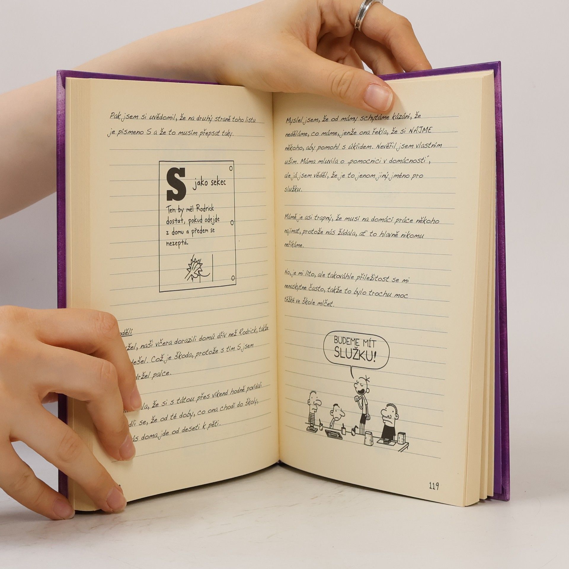 Jeff Kinney Deník malého poseroutky 5. Ošklivá pravda