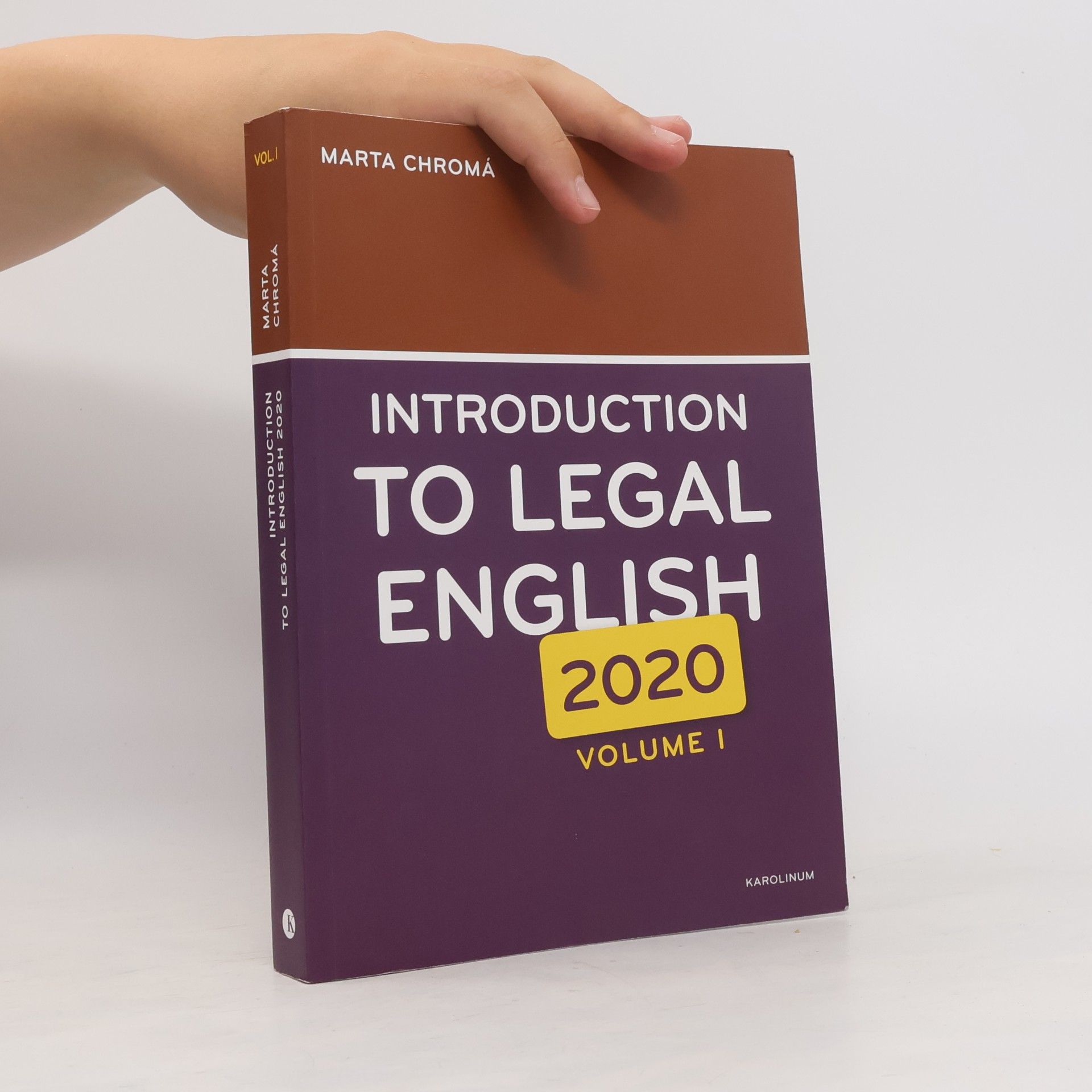 Marta Chromá Introduction to legal English : Volume I