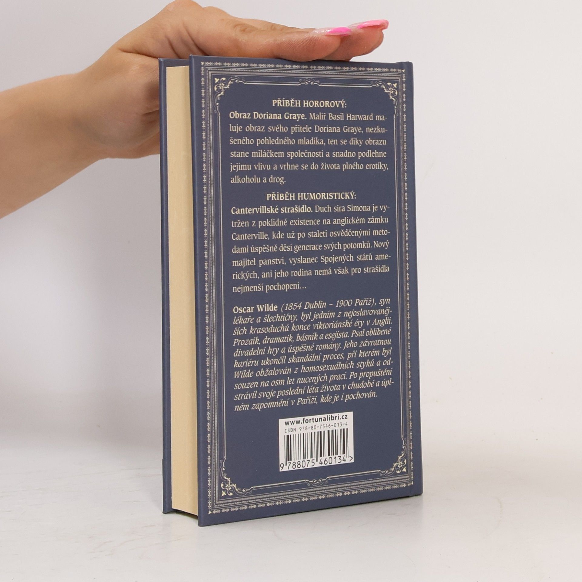 Oscar Wilde Obraz Doriana Graye. Cantervillské strašidlo
