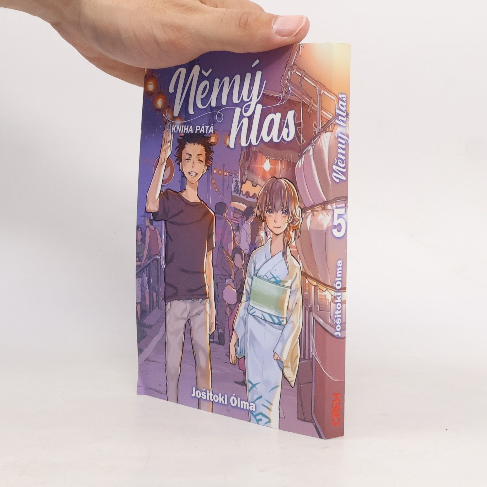 Yoshitoki Ōima Němý hlas. Kniha pátá