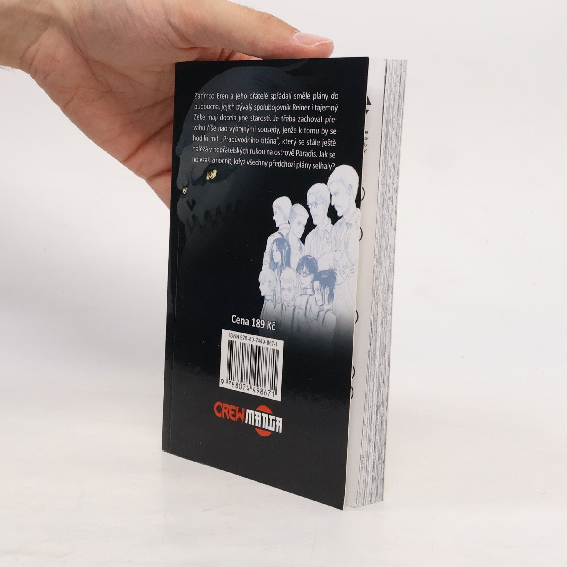 Hajime Isayama Útok titánů 23