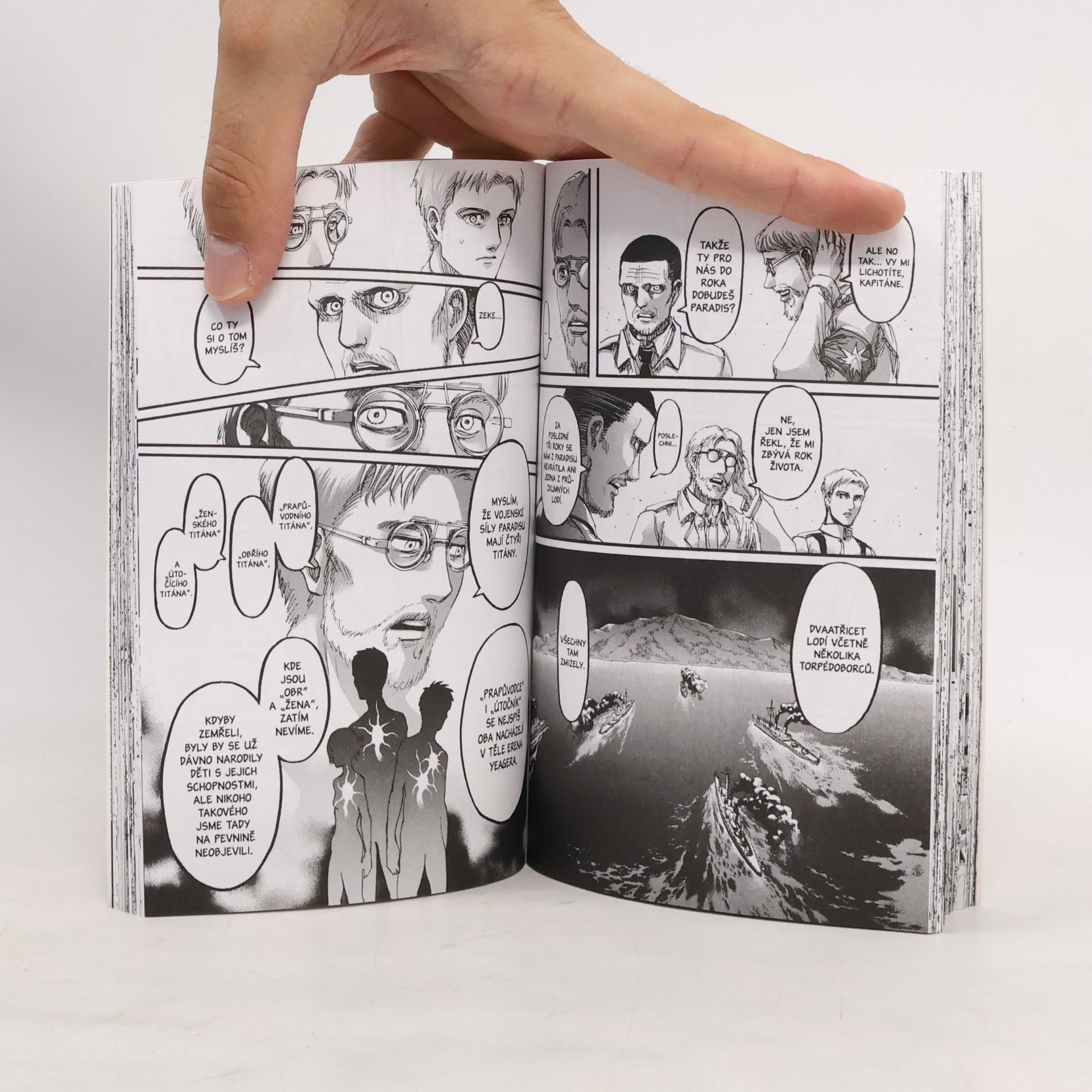 Hajime Isayama Útok titánů 23