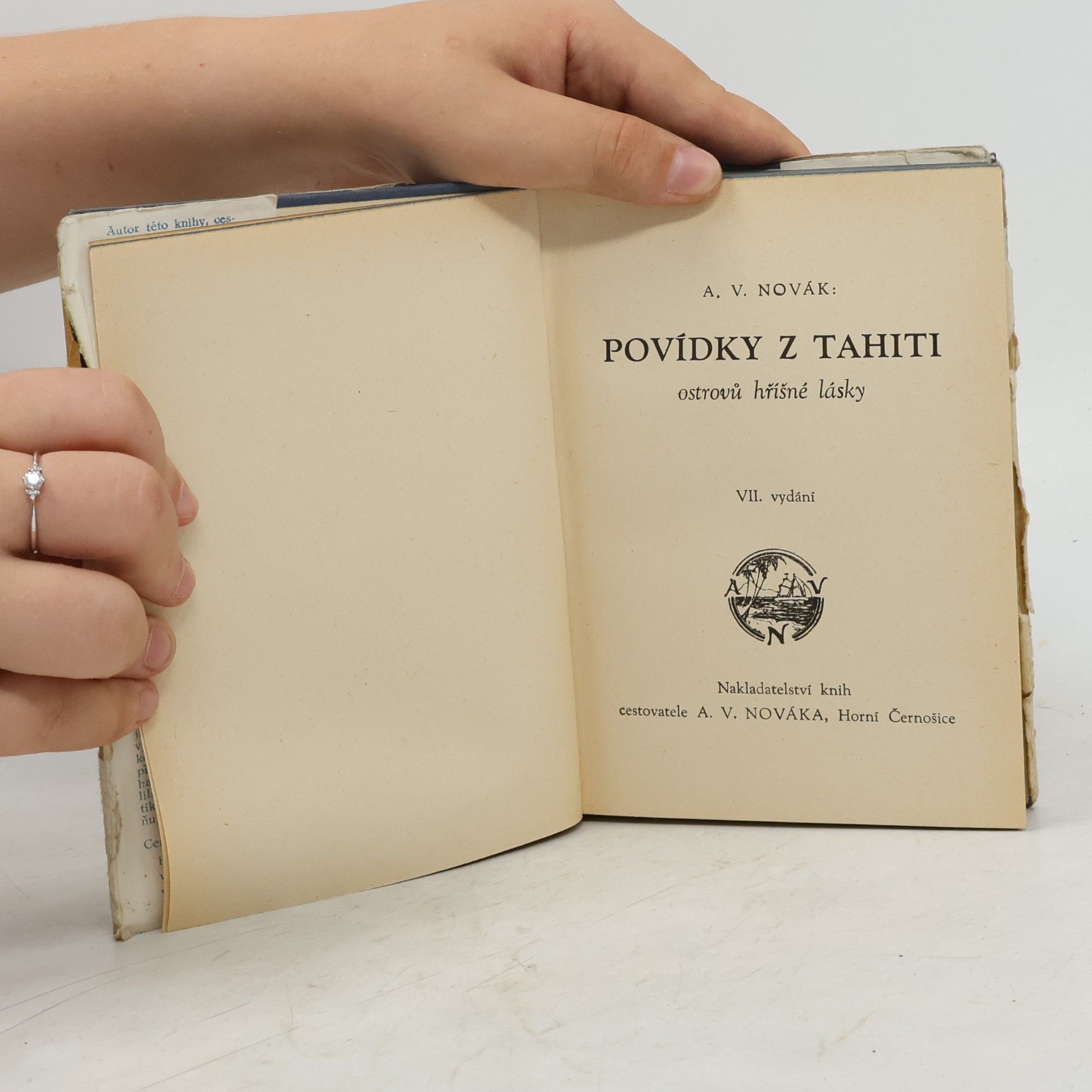 Novák A. V. Povídky z Tahiti