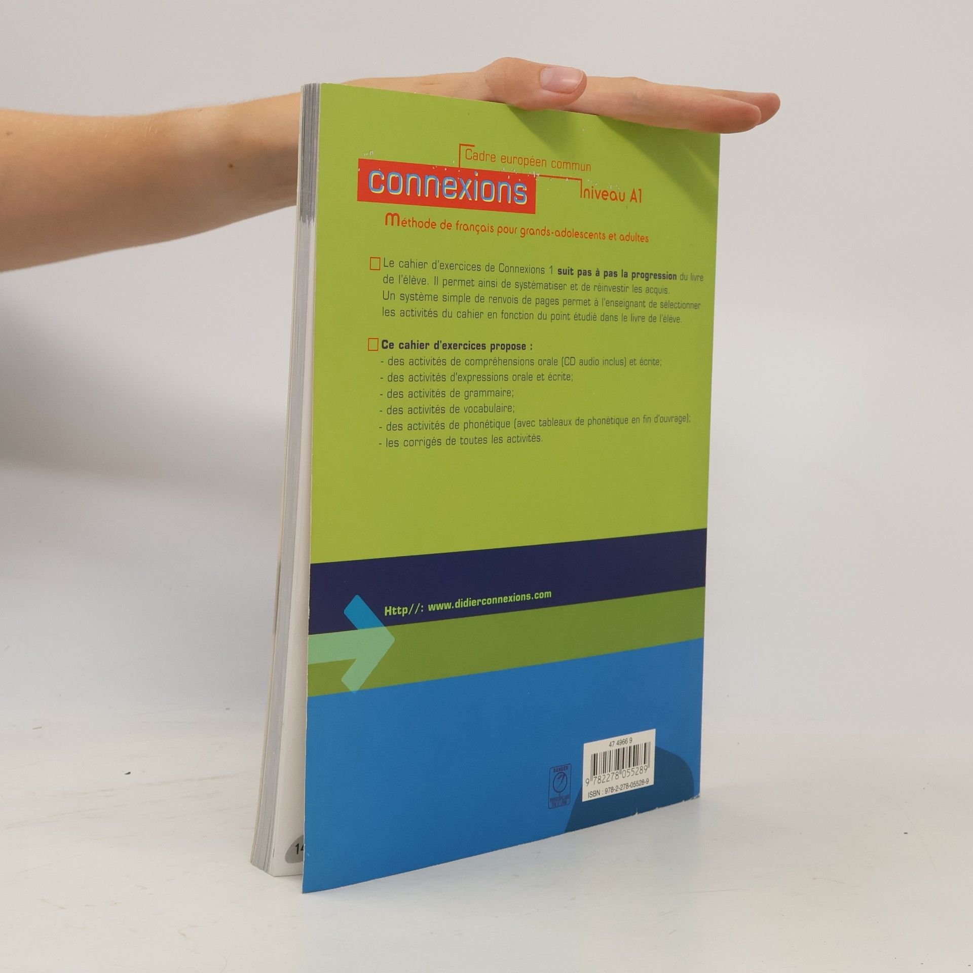 Régine Mérieux Connexions. Niveau 1. Cahier d'exercices