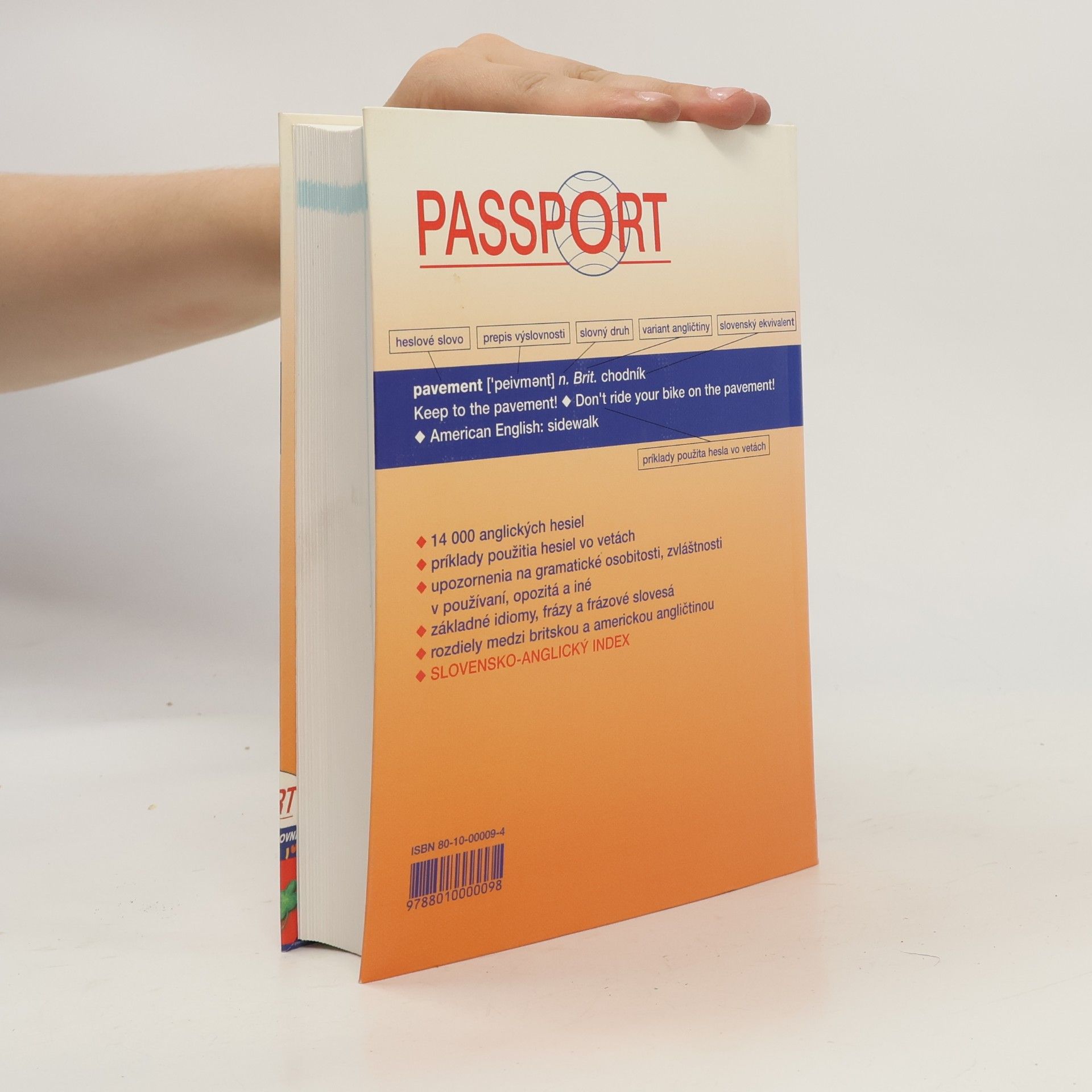 Auteurscollectief Passport - anglicko-slovenský slovník : s príkladmi použitia hesiel vo vetách = Passport - English-Slovak learner's dictionary Passport - English-Slovak learner's dictionary