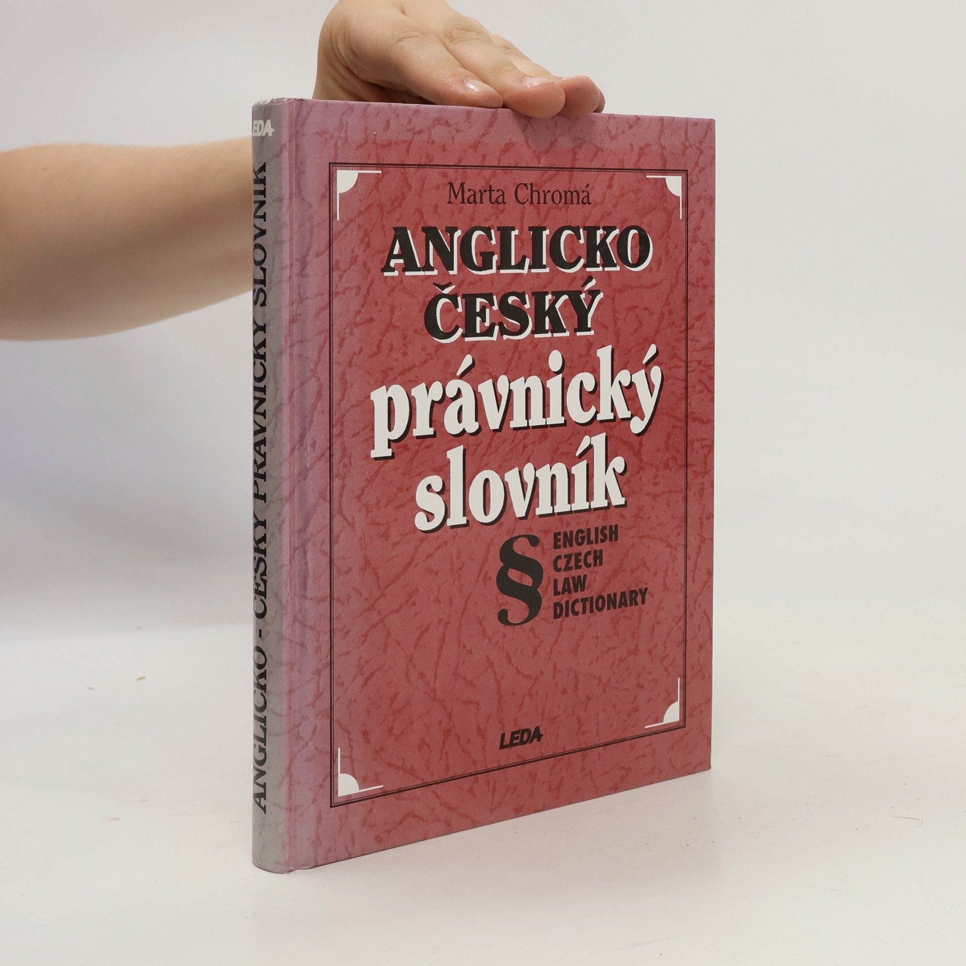 Marta Chromá Anglicko-český právnický slovník