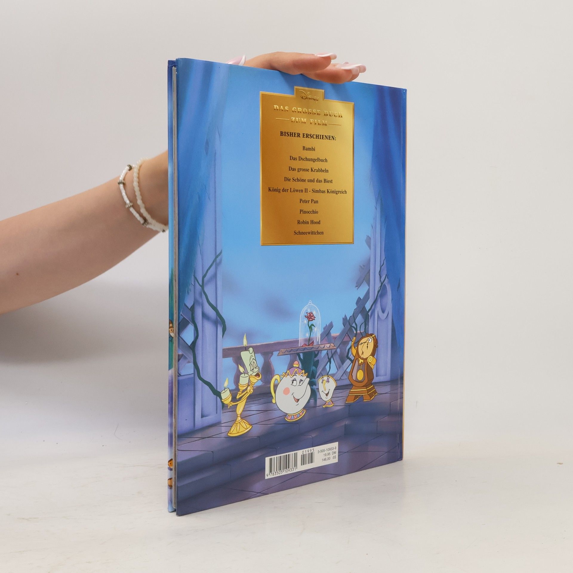 Walt Disney Disneys Die Schöne und das Biest: Das große Buch zum Film - Mit Extra! Lustiges Daumenkino