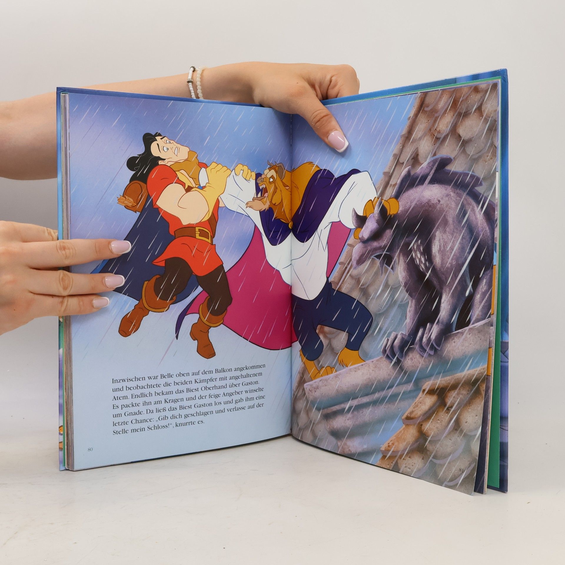 Walt Disney Disneys Die Schöne und das Biest: Das große Buch zum Film - Mit Extra! Lustiges Daumenkino