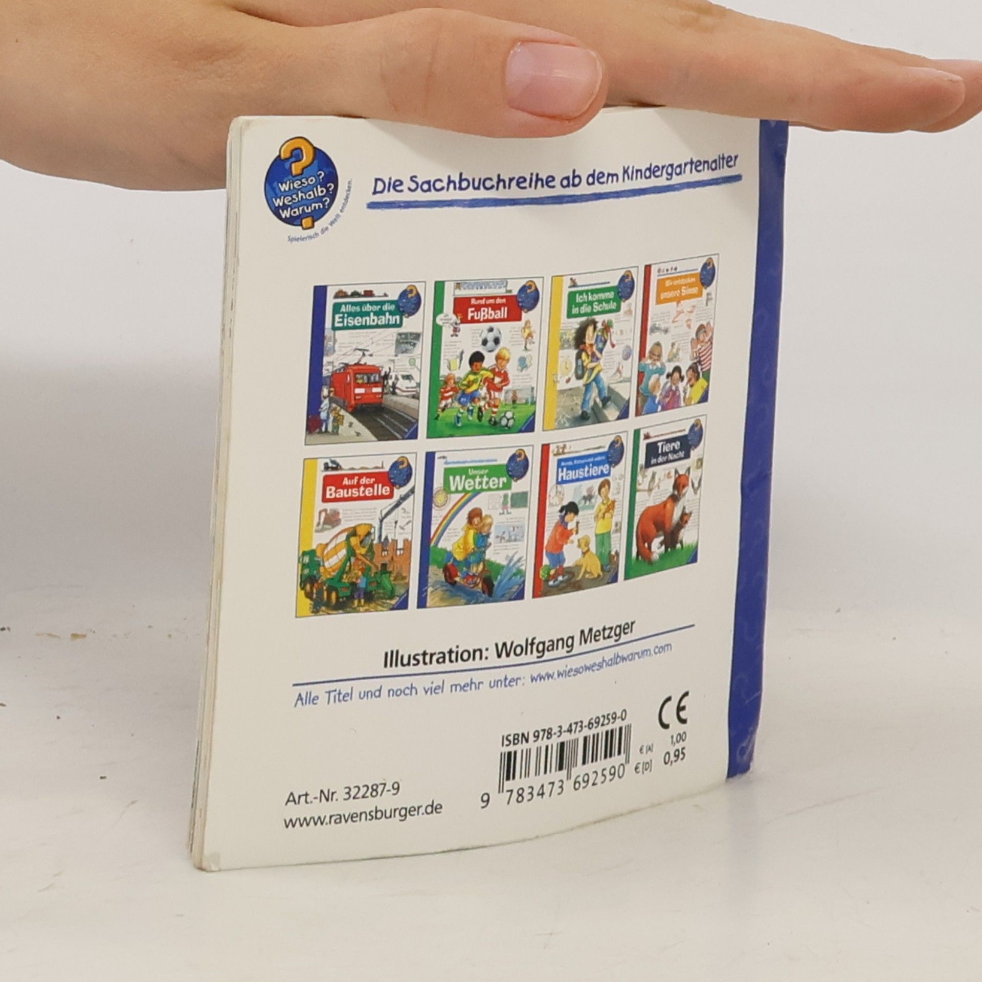 Ravensburger Buchverlag Ravensburger Mini-Bilderspaß Wieso? Weshalb? Warum?, Verkaufskassette