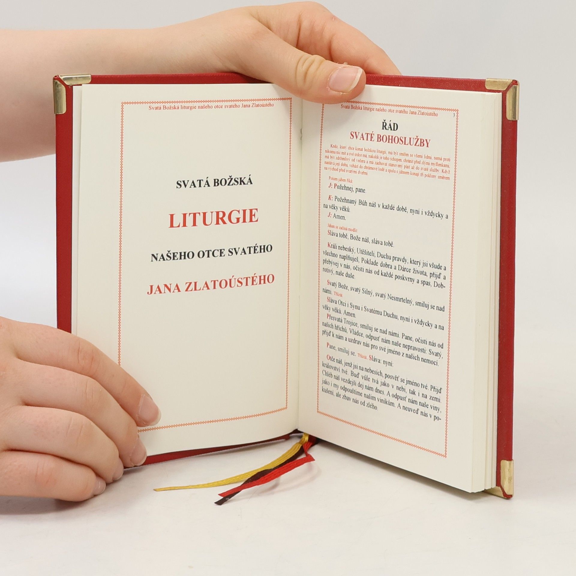 Autorenkollektiv Svatá božská liturgie našeho otce svatého Jana Zlatoústého