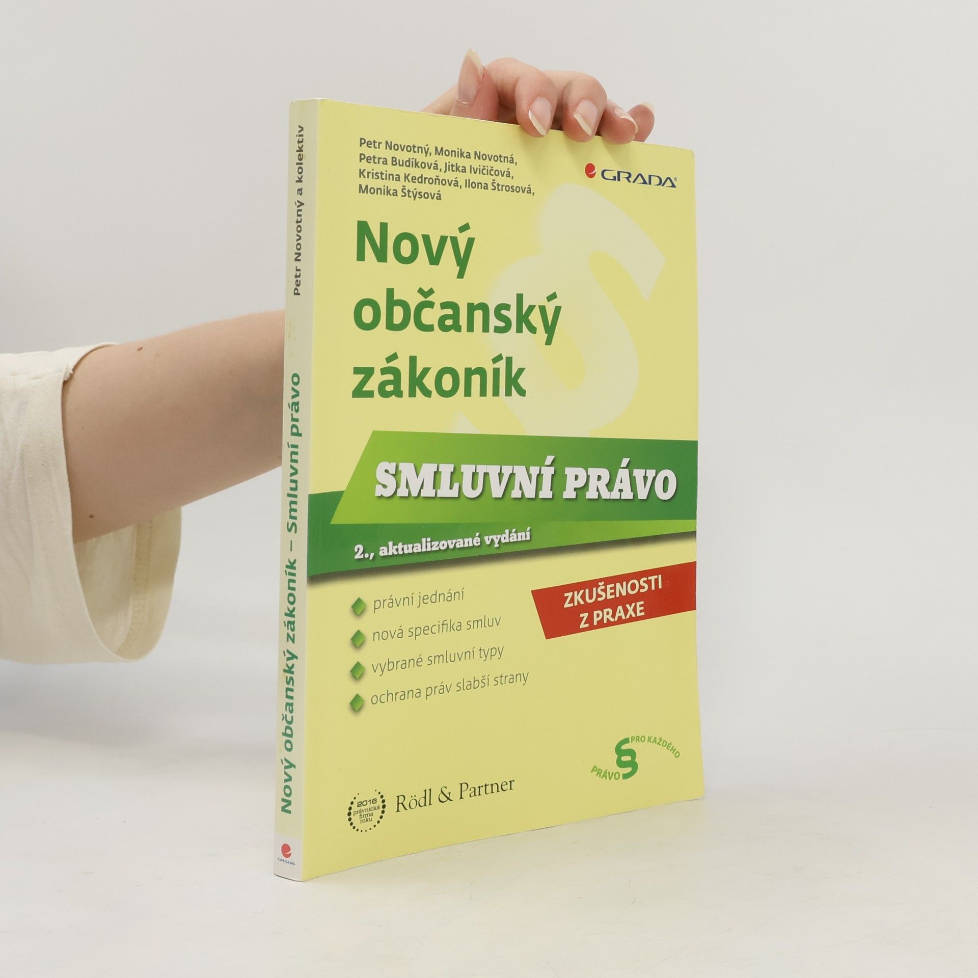 Monika Novotná Nový občanský zákoník - Smluvní právo