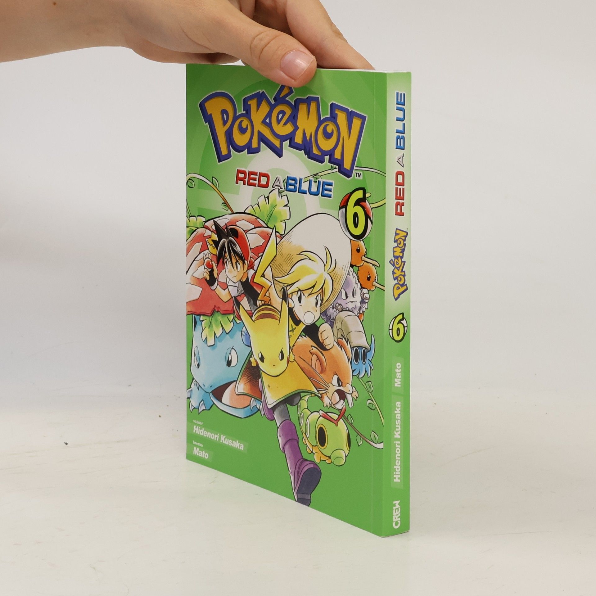 Hidenori Kusaka Pokémon. Red a Blue 6
