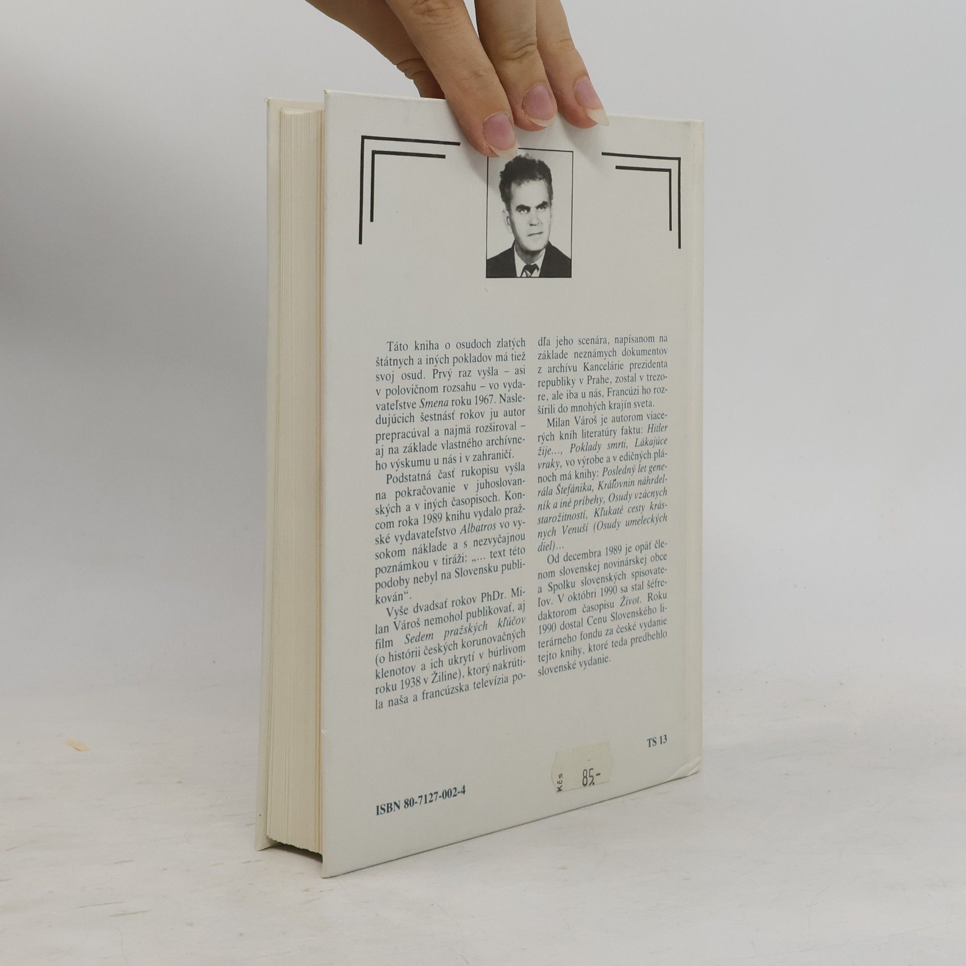 Milan Vároš Osudy zlatých pokladov