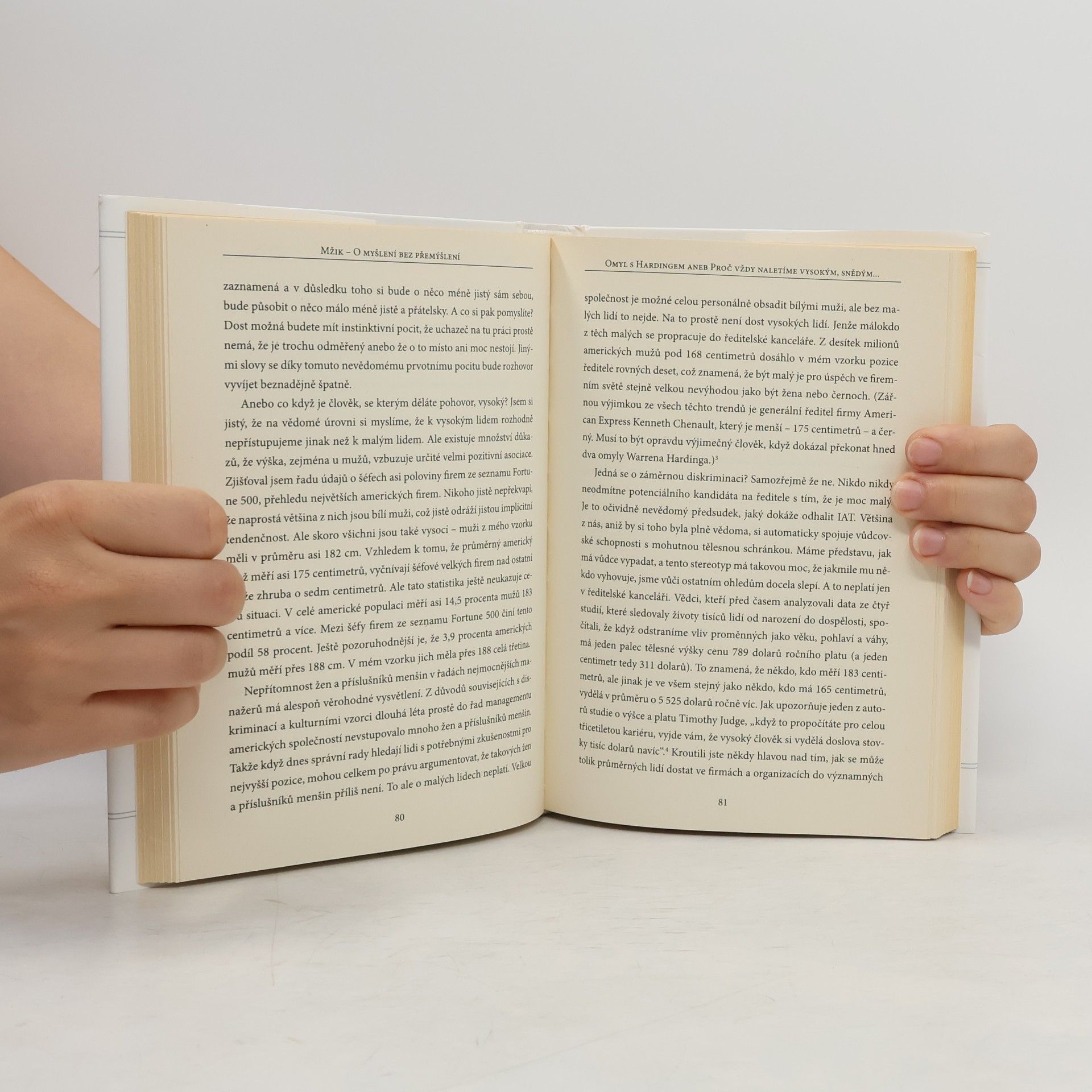 Malcolm Gladwell Mžik: O myšlení bez přemýšlení
