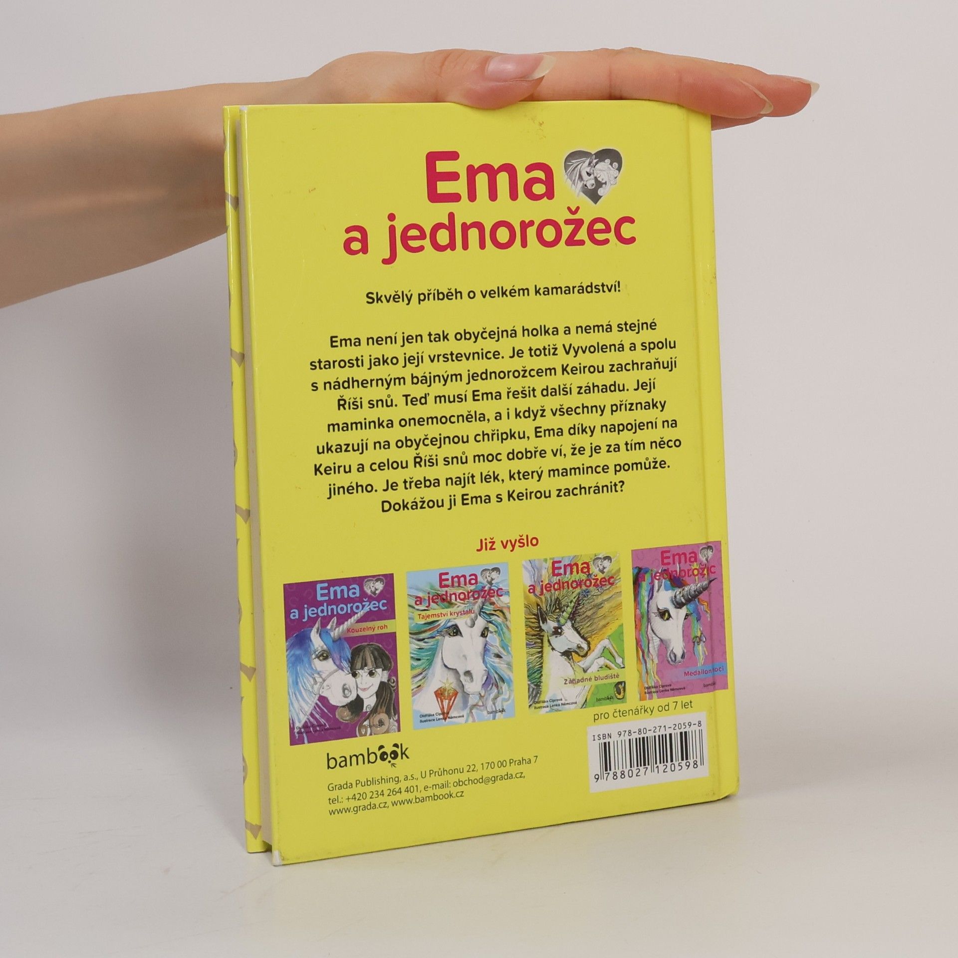 Oldřiška Lišková Ema a jednorožec. Zázračný lektvar