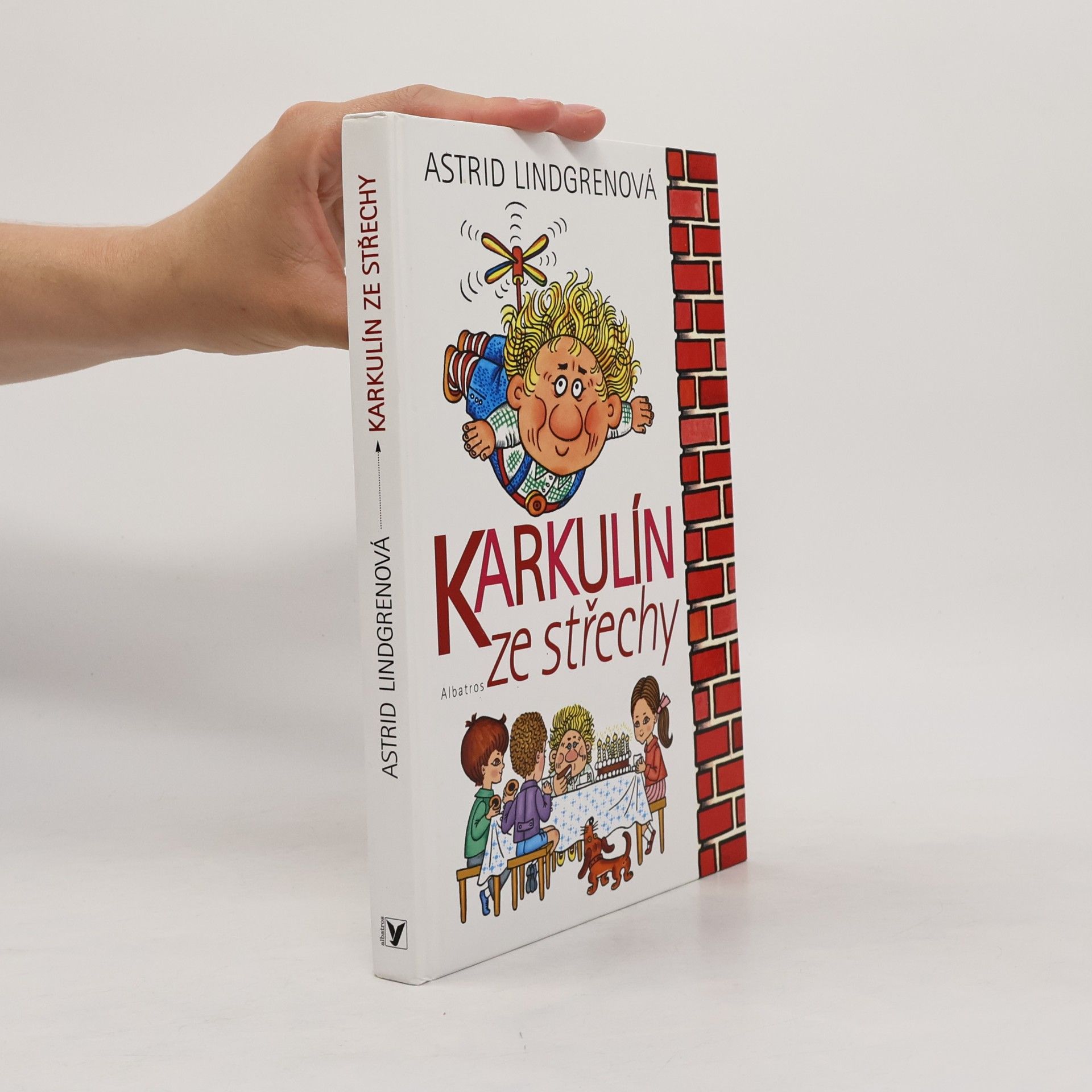 Astrid Lindgren Karkulín ze střechy