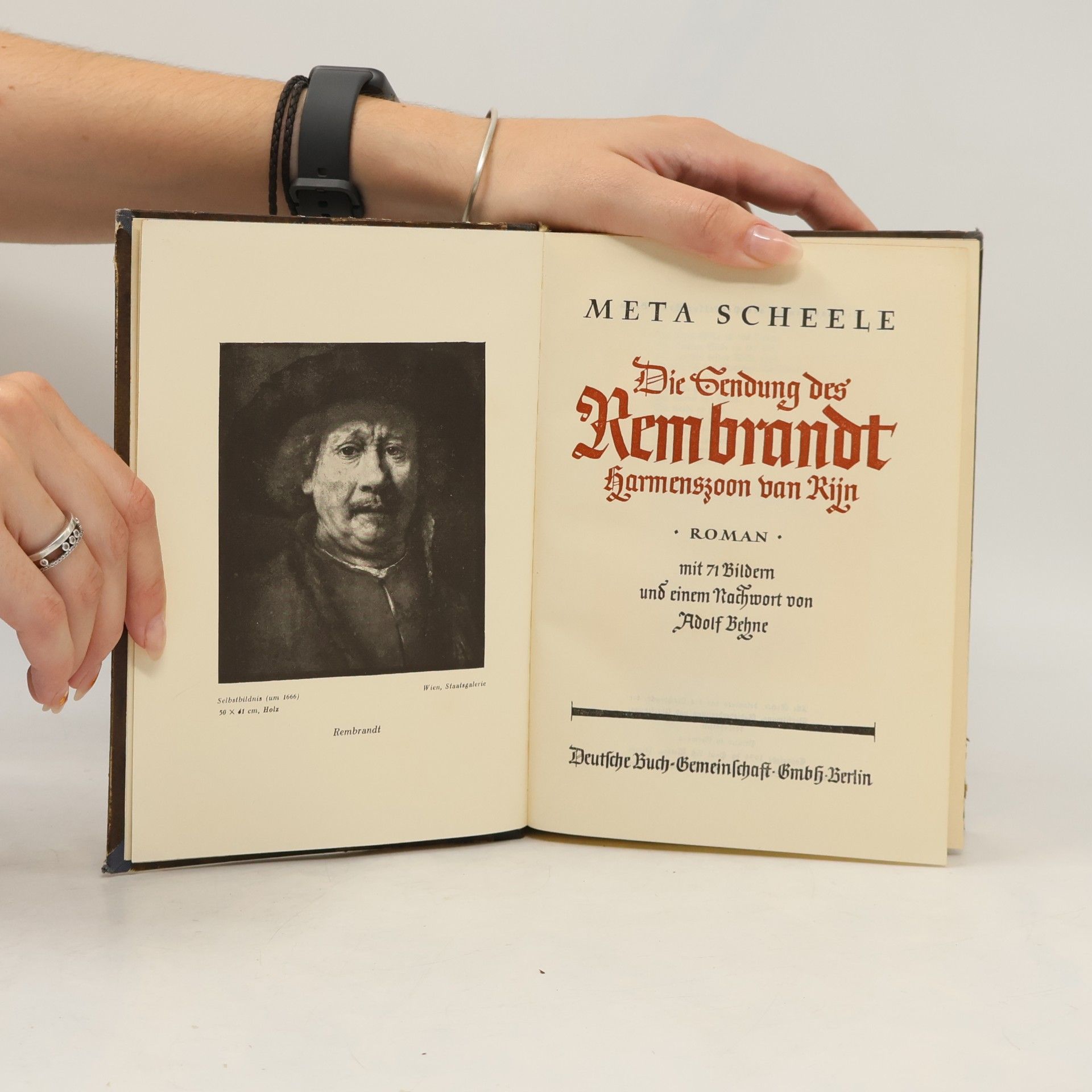 Meta Scheele Die Sendung des Rembrandt Harmenszoon van Rijn