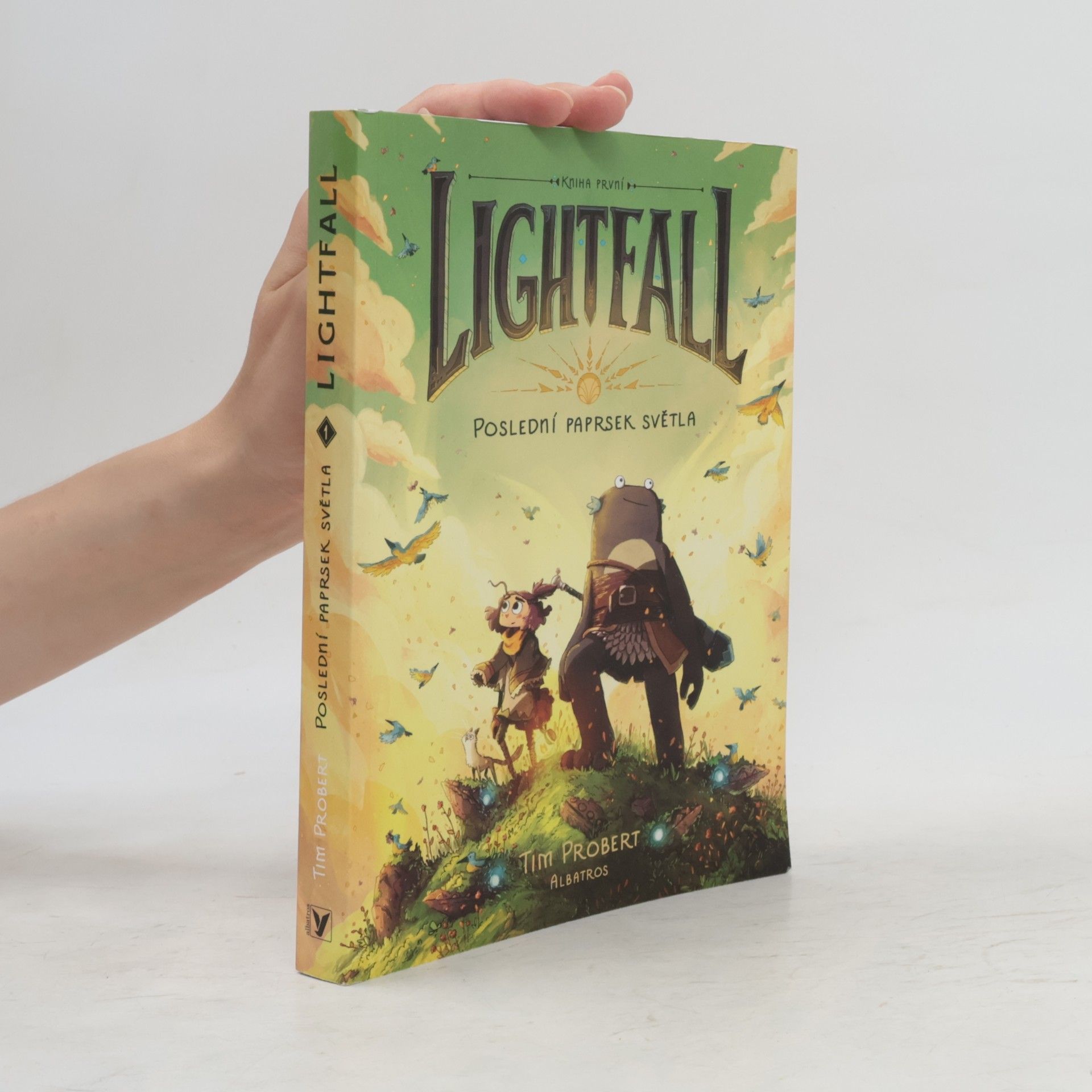 Tim Probert Lightfall: poslední paprsek světla, kniha první