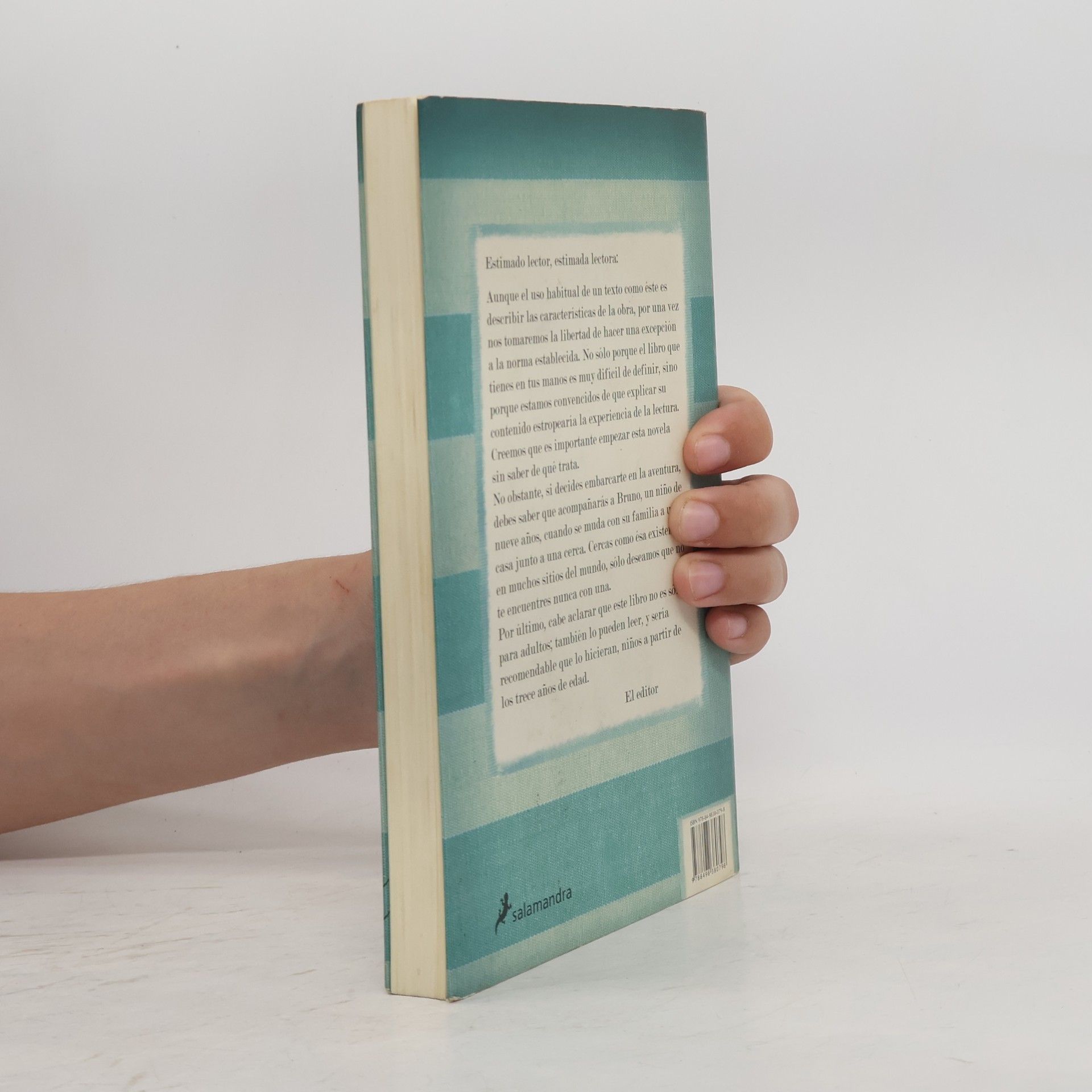 John Boyne El niňo con el pijama de rayas