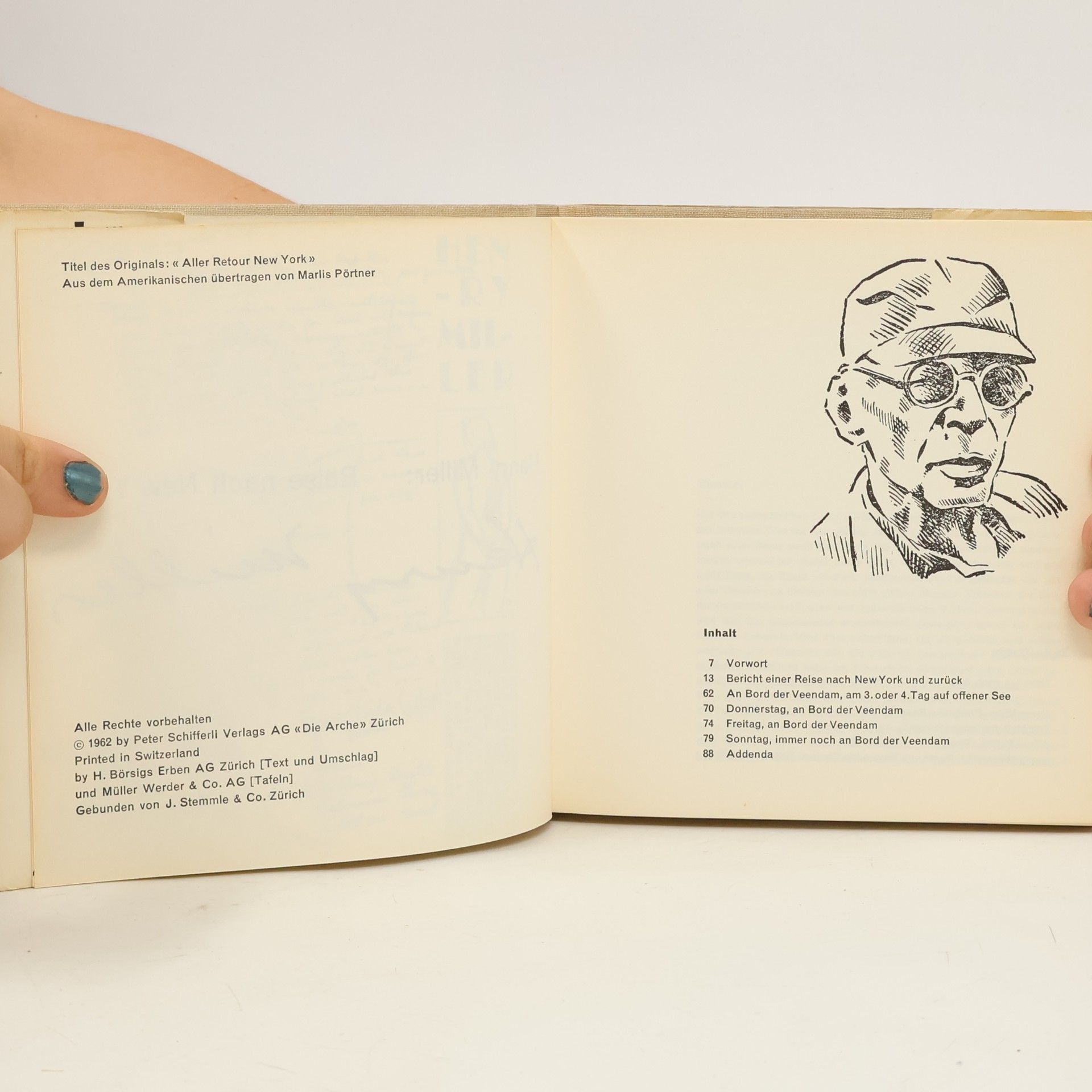 Henry Miller Reise nach New York