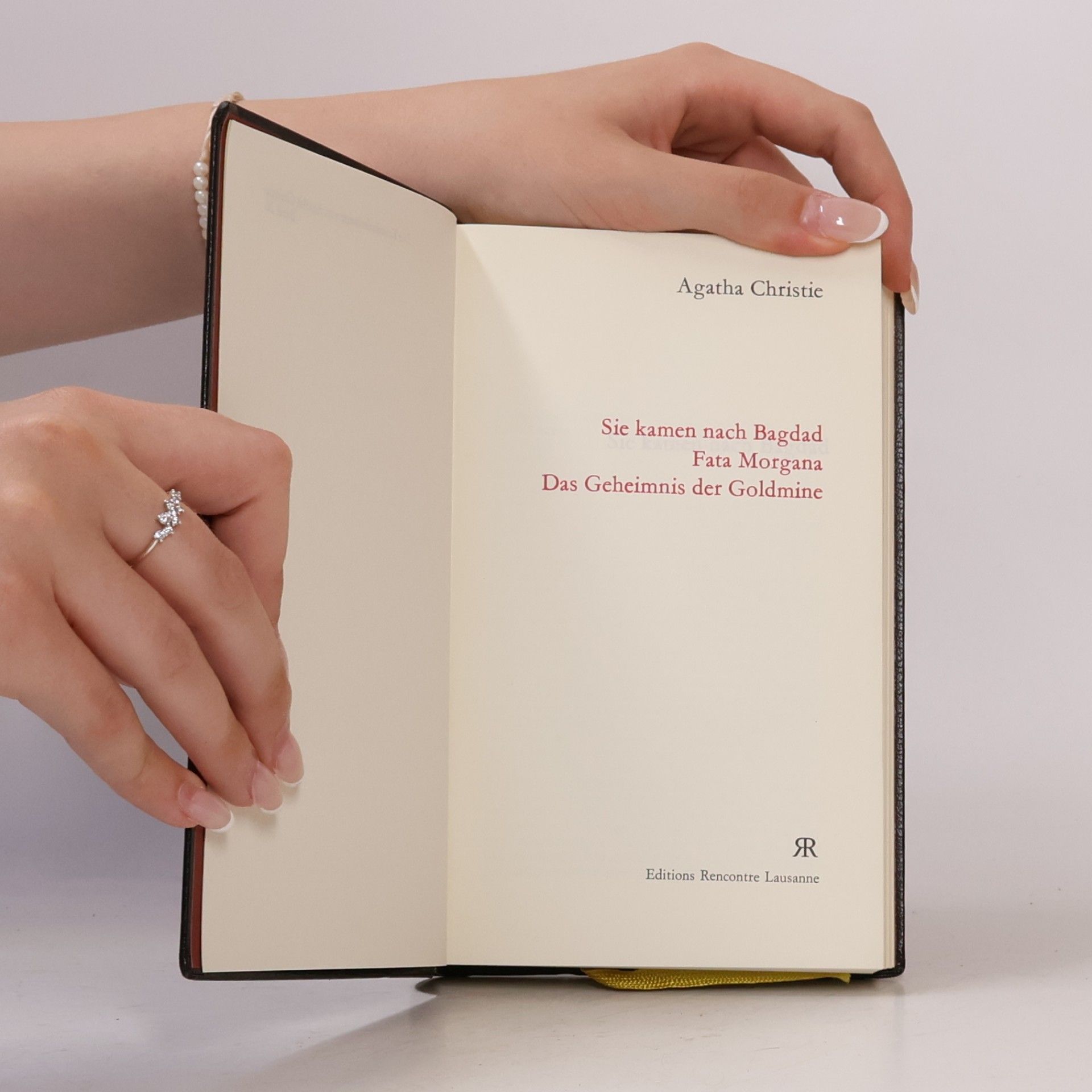 Agatha Christie Sie kamen nach Bagdad. Fata Morgana. Das Gehemnis der Goldmine