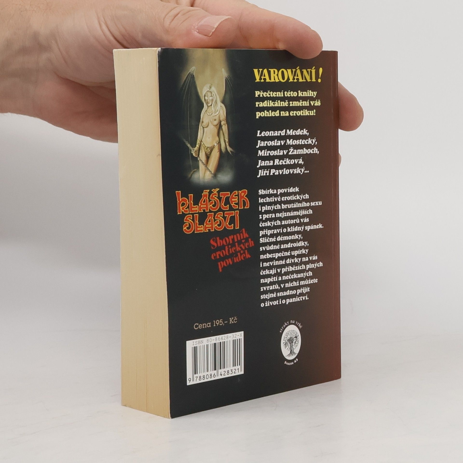 Michael Bronec Klášter slasti. sborník Fantasy a SF erotických povídek