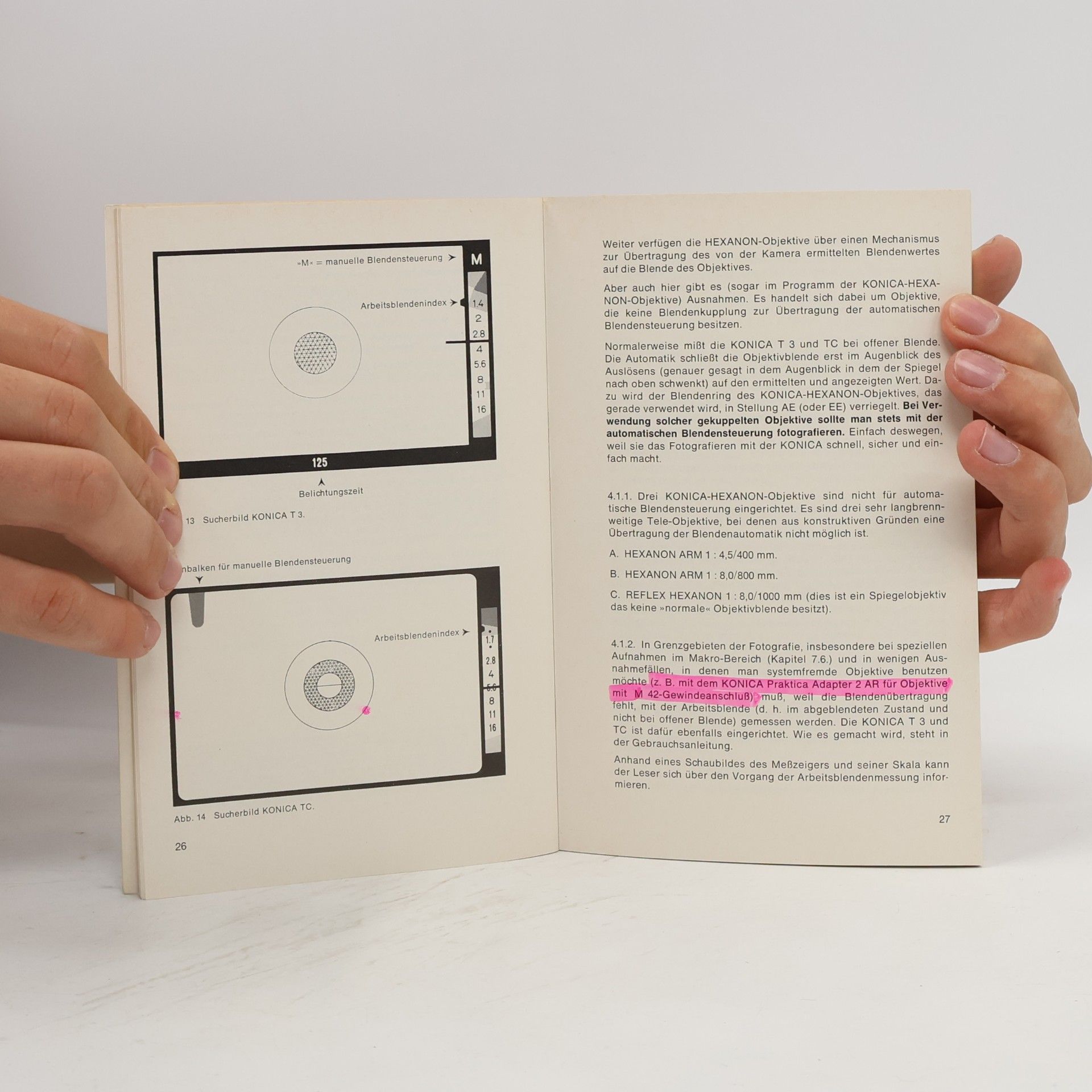 Barnim A. Schultze Handbuch zum Konica System