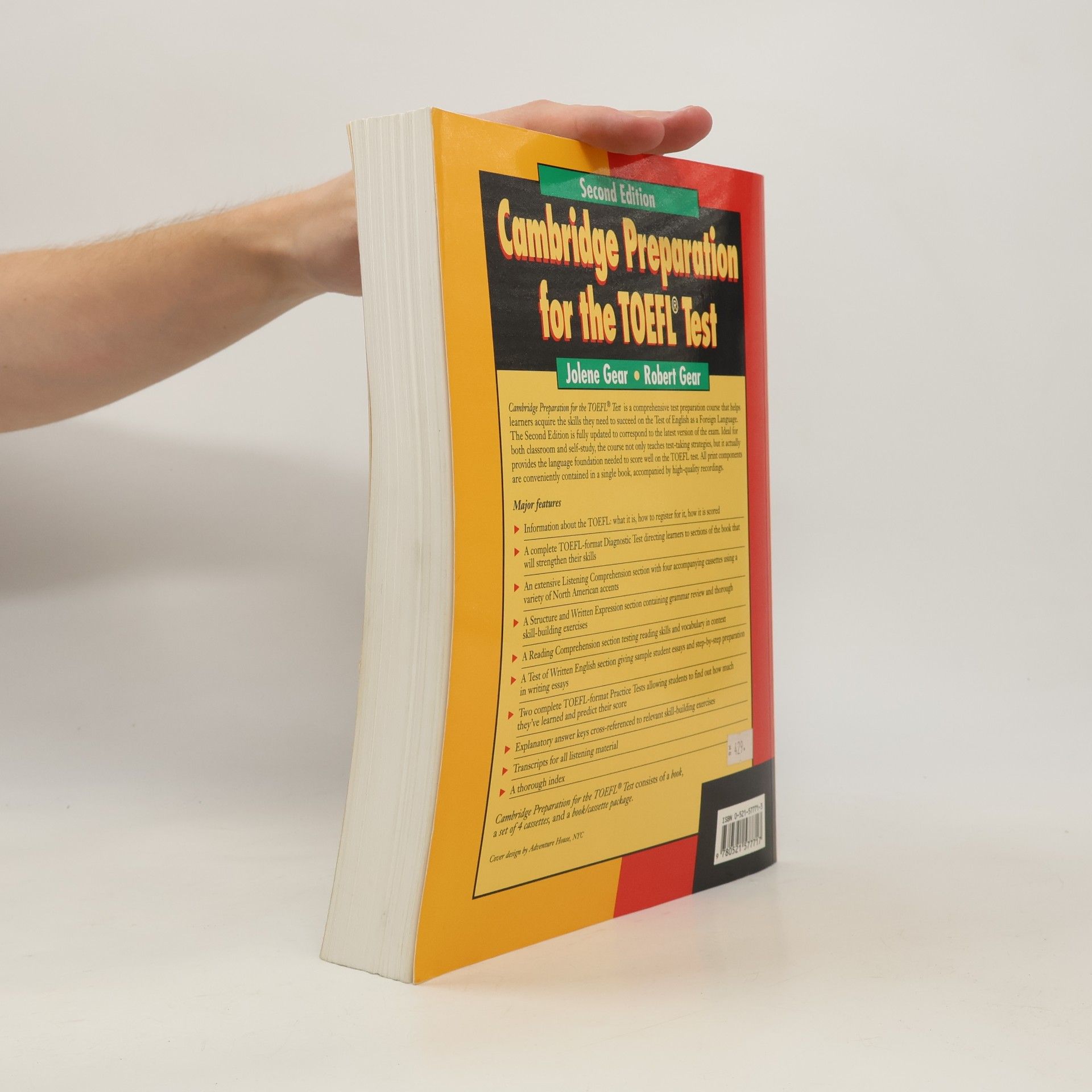 Jolene Gear Cambridge preparation for the TOEFL test