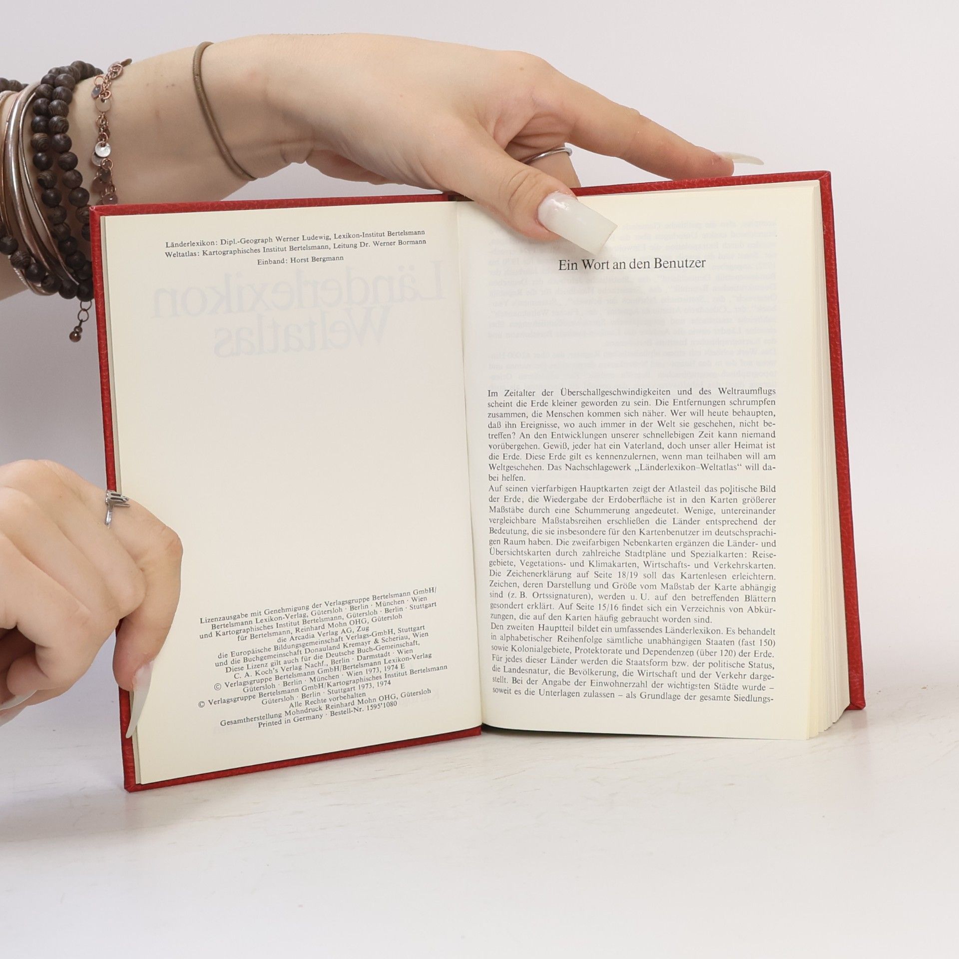 Various authors Länderlexikon Weltatlas