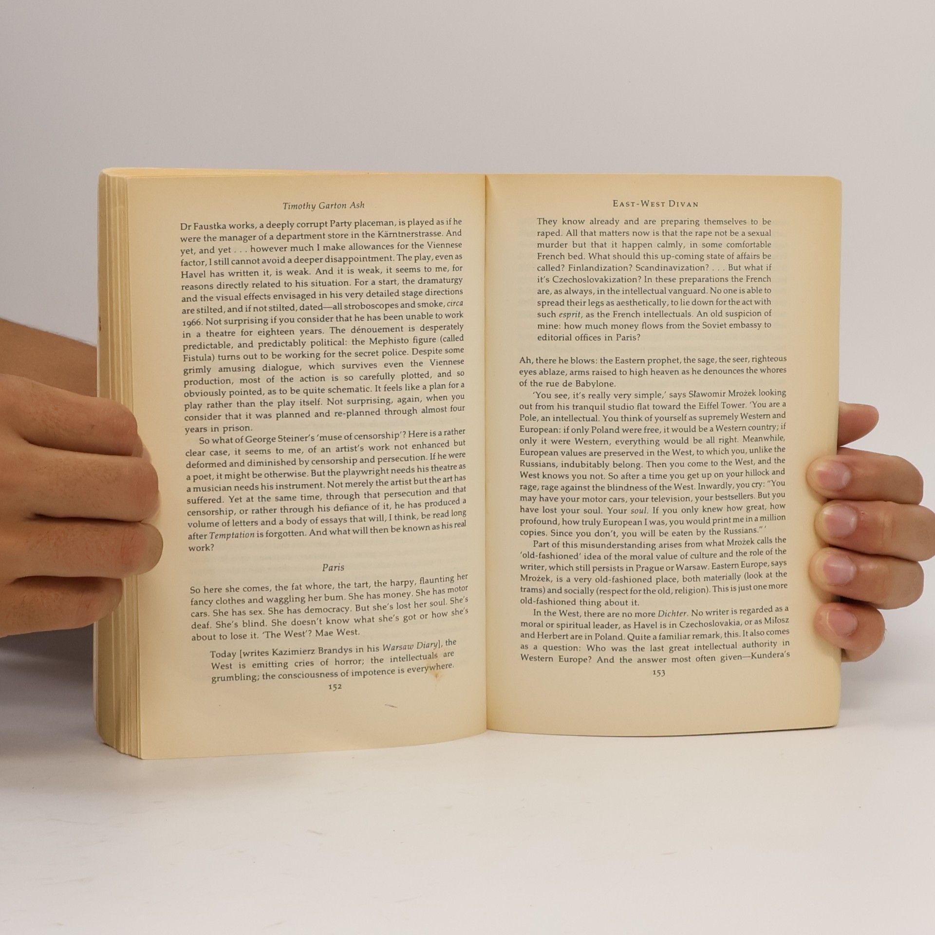 Timothy Garton Ash The Uses of Adversity