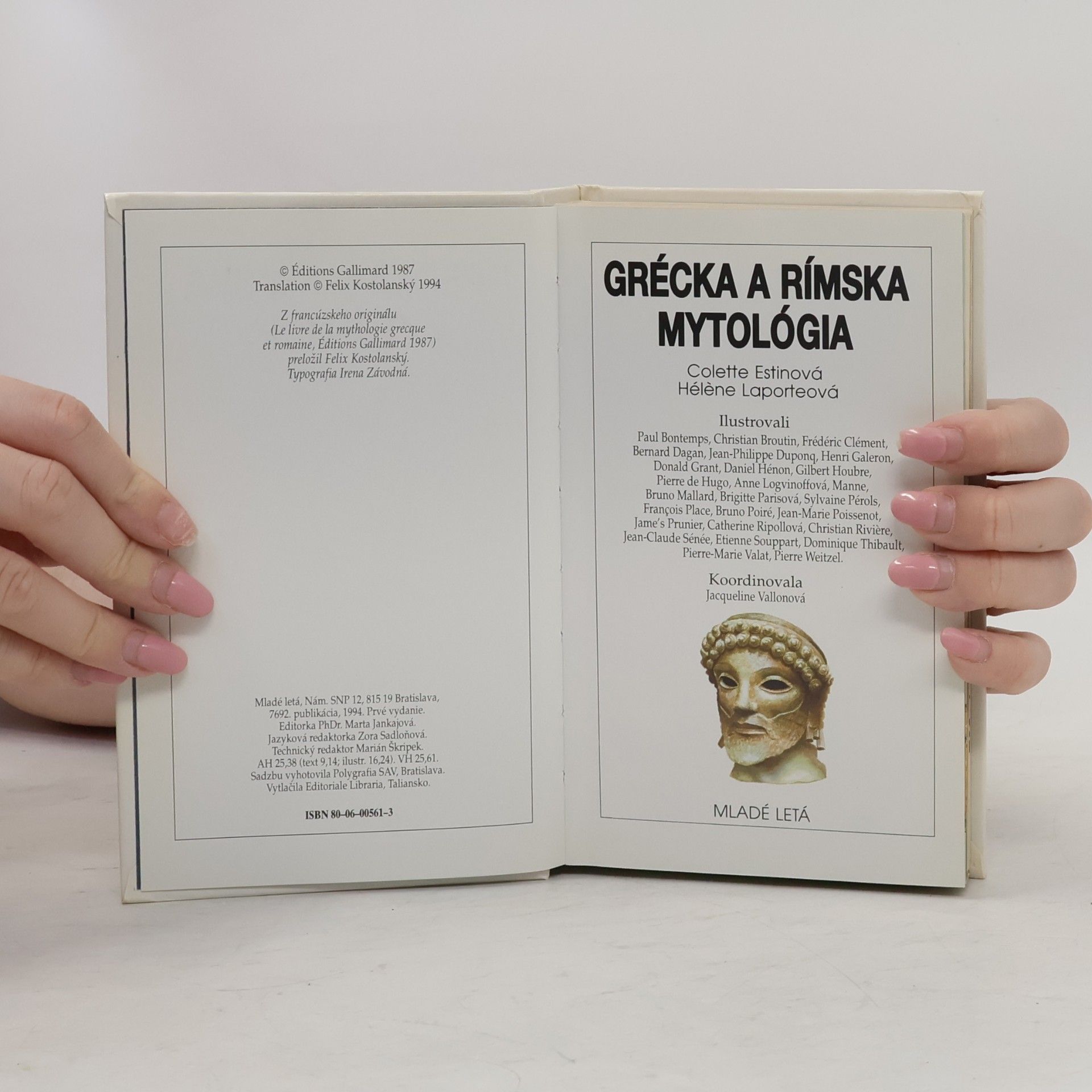 Colette Estin Grécka a Rímska Mytológia