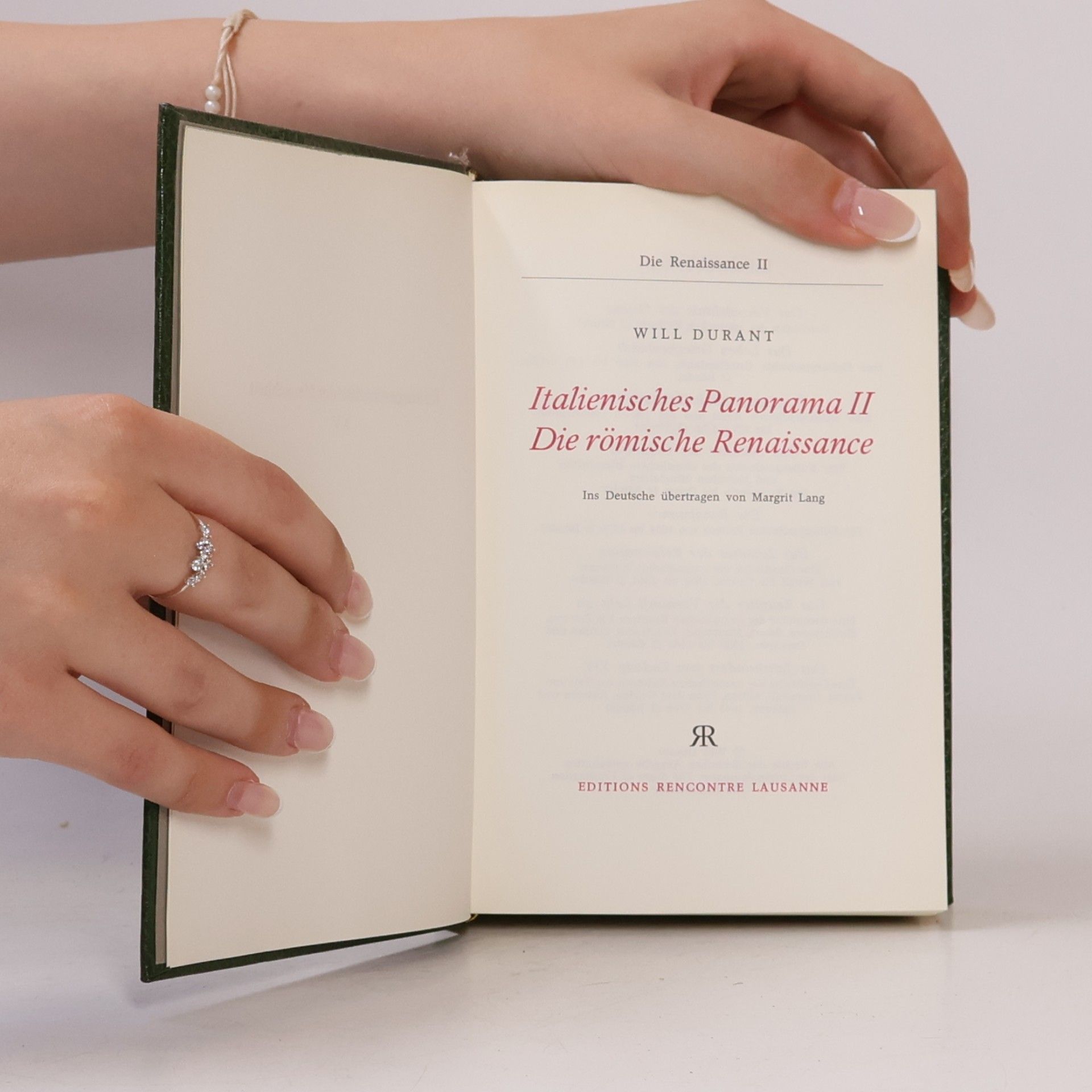 Will Durant Kulturgeschichte der Menschheit 15. Die Renaissance