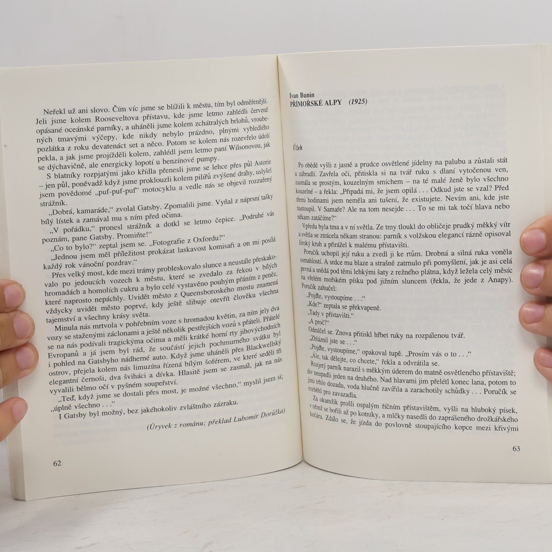 * antologie Čítanka světové literatury pro třetí ročník středních škol
