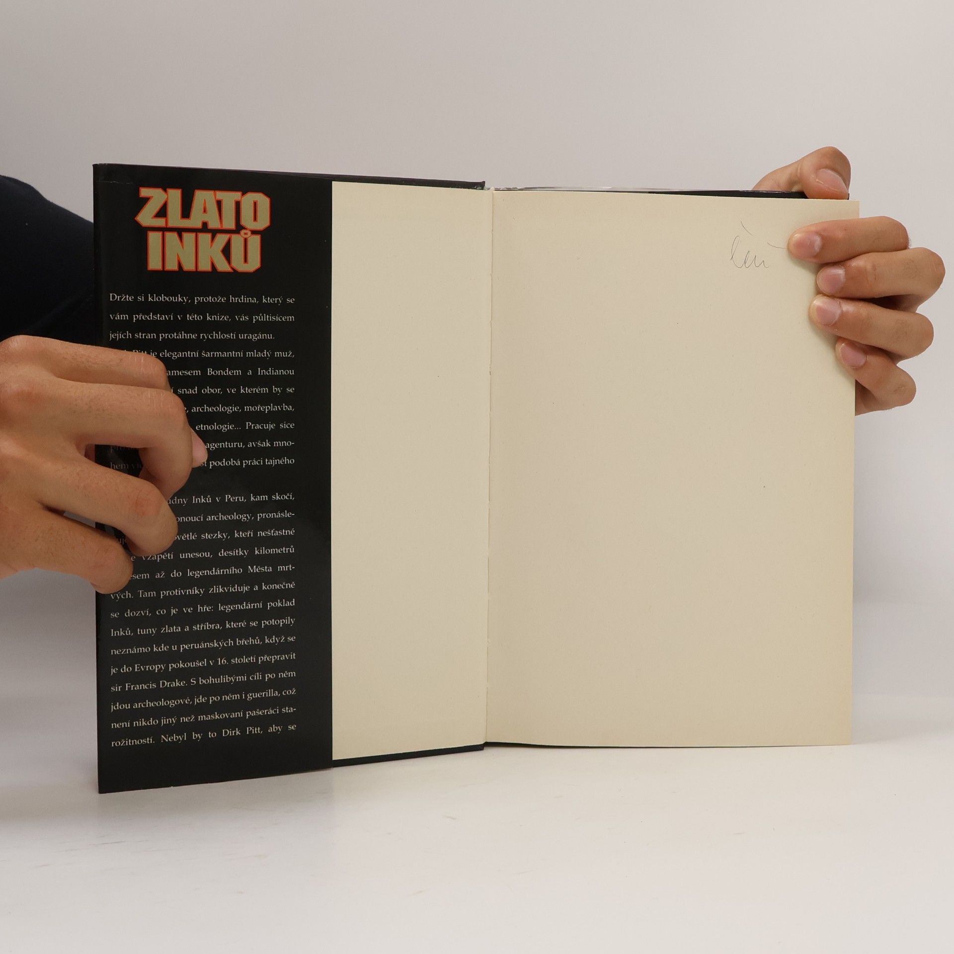 Clive Cussler Zlato Inků. Dobrodružství Dirka Pitta