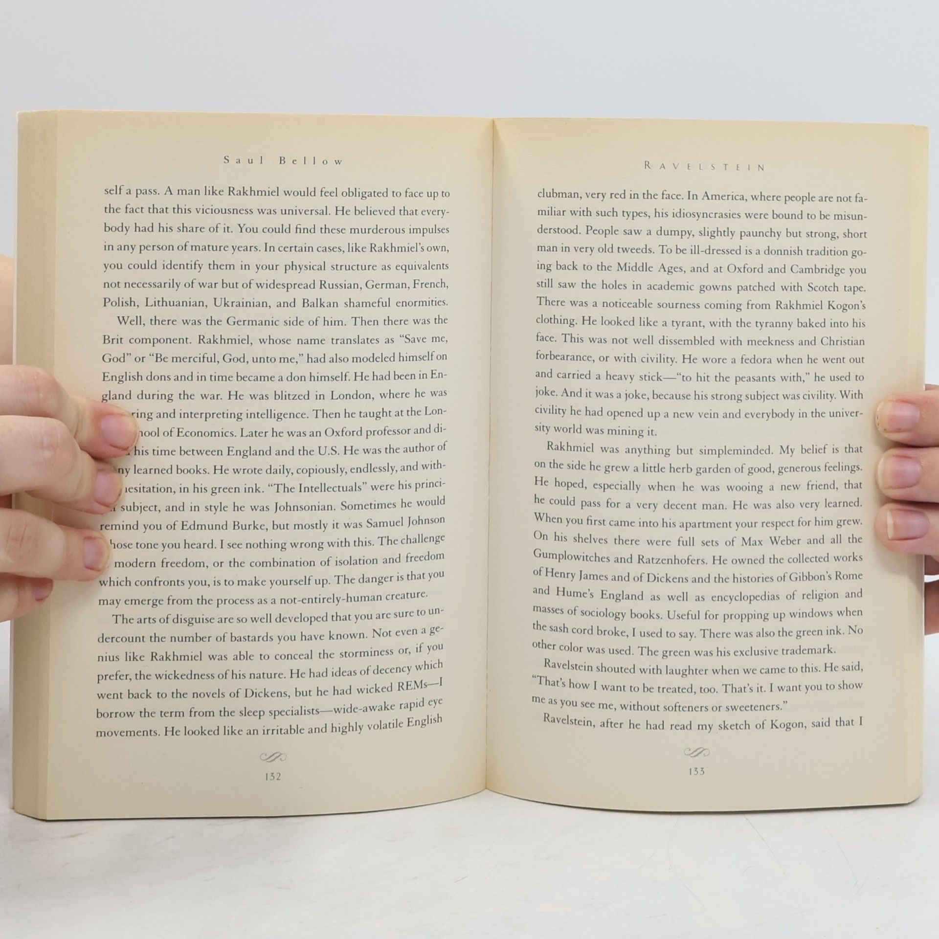 Saul Bellow Ravelstein