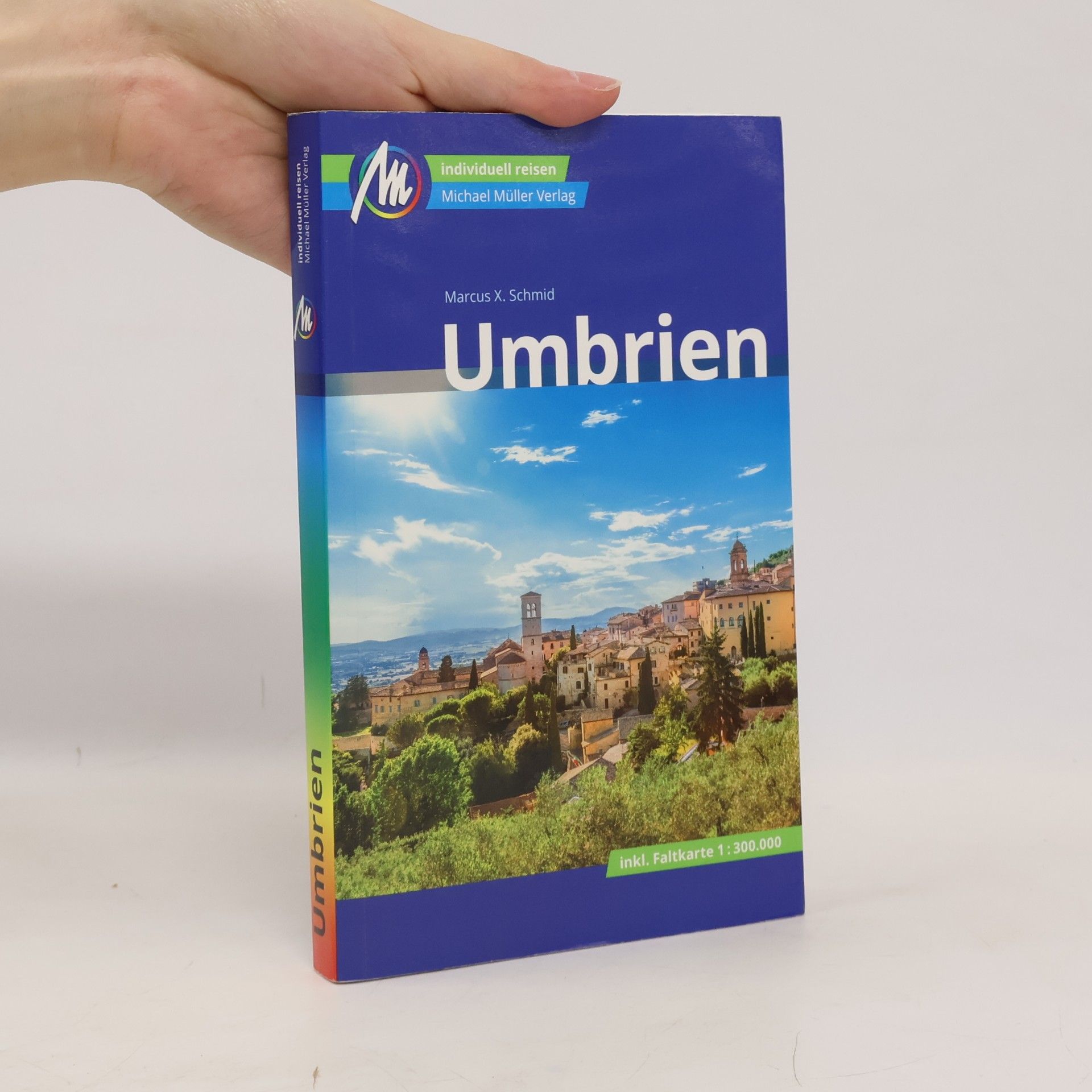 Individuell reisen: Umbrien inkl. Faltkarte 1:300.000