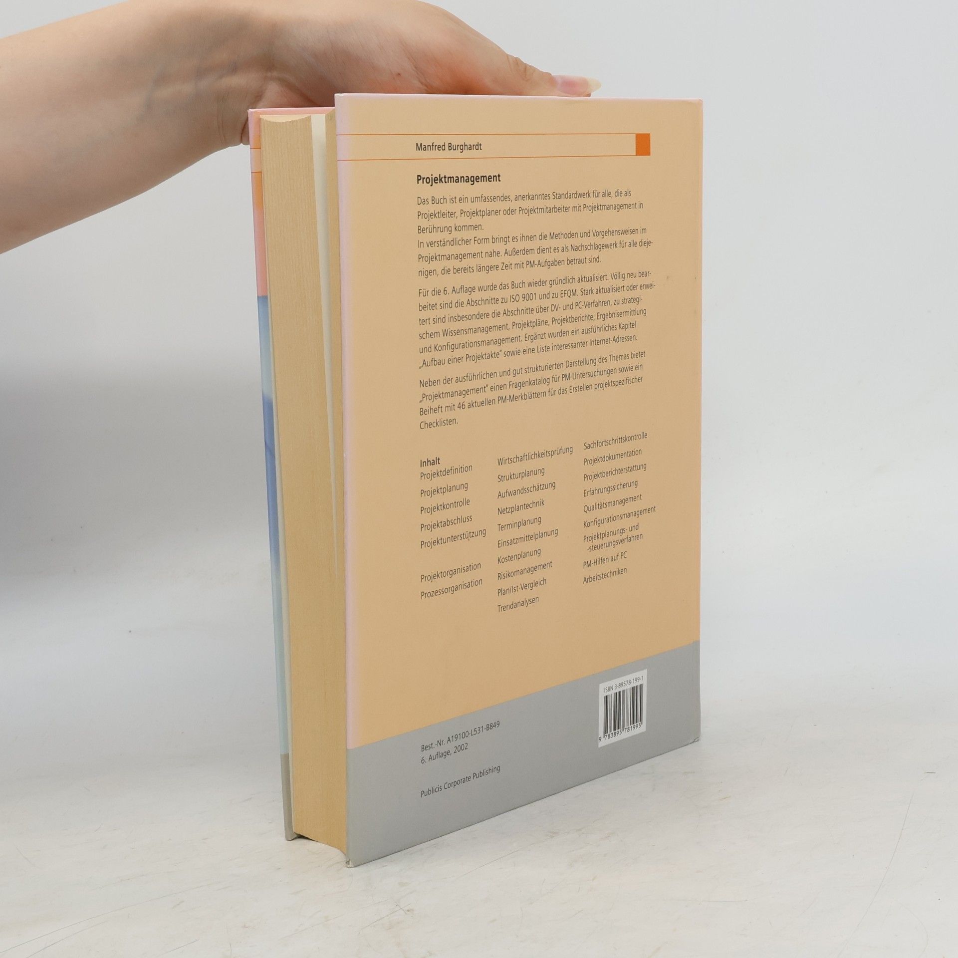Manfred Burghardt IV Projektmanagement