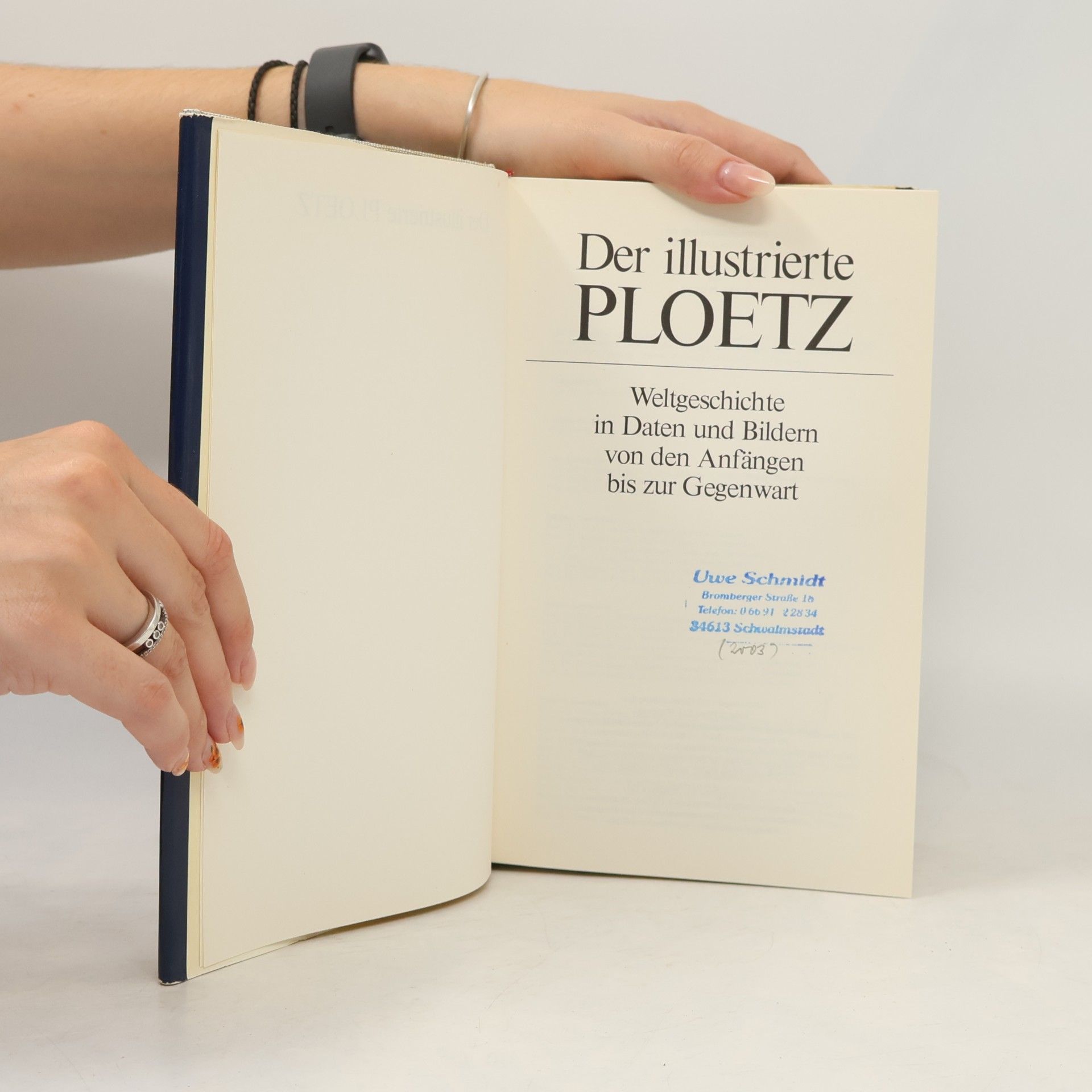 Johanna Schomerus Der illustrierte Ploetz