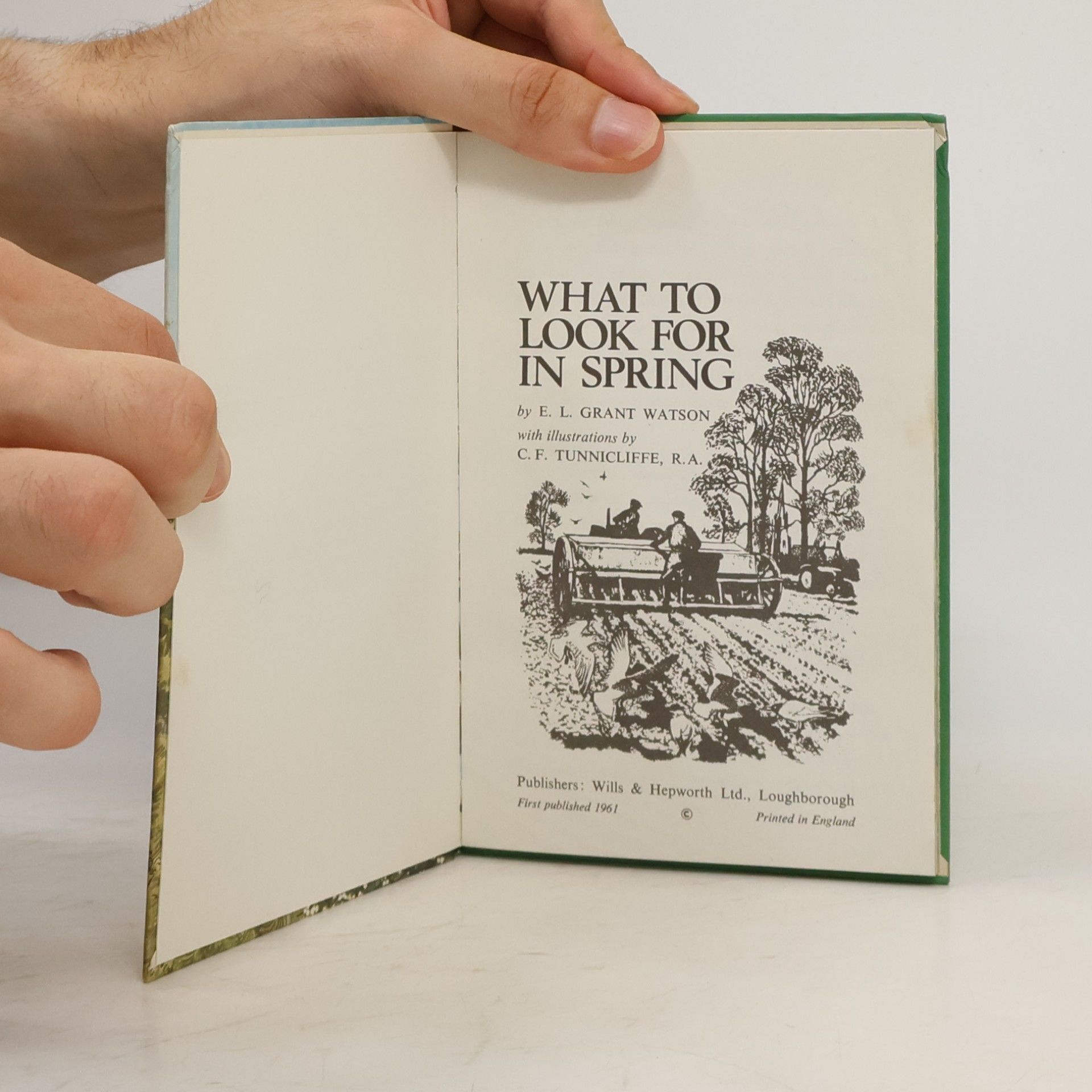 Elliot L. Grant Watson What to Look For in Spring