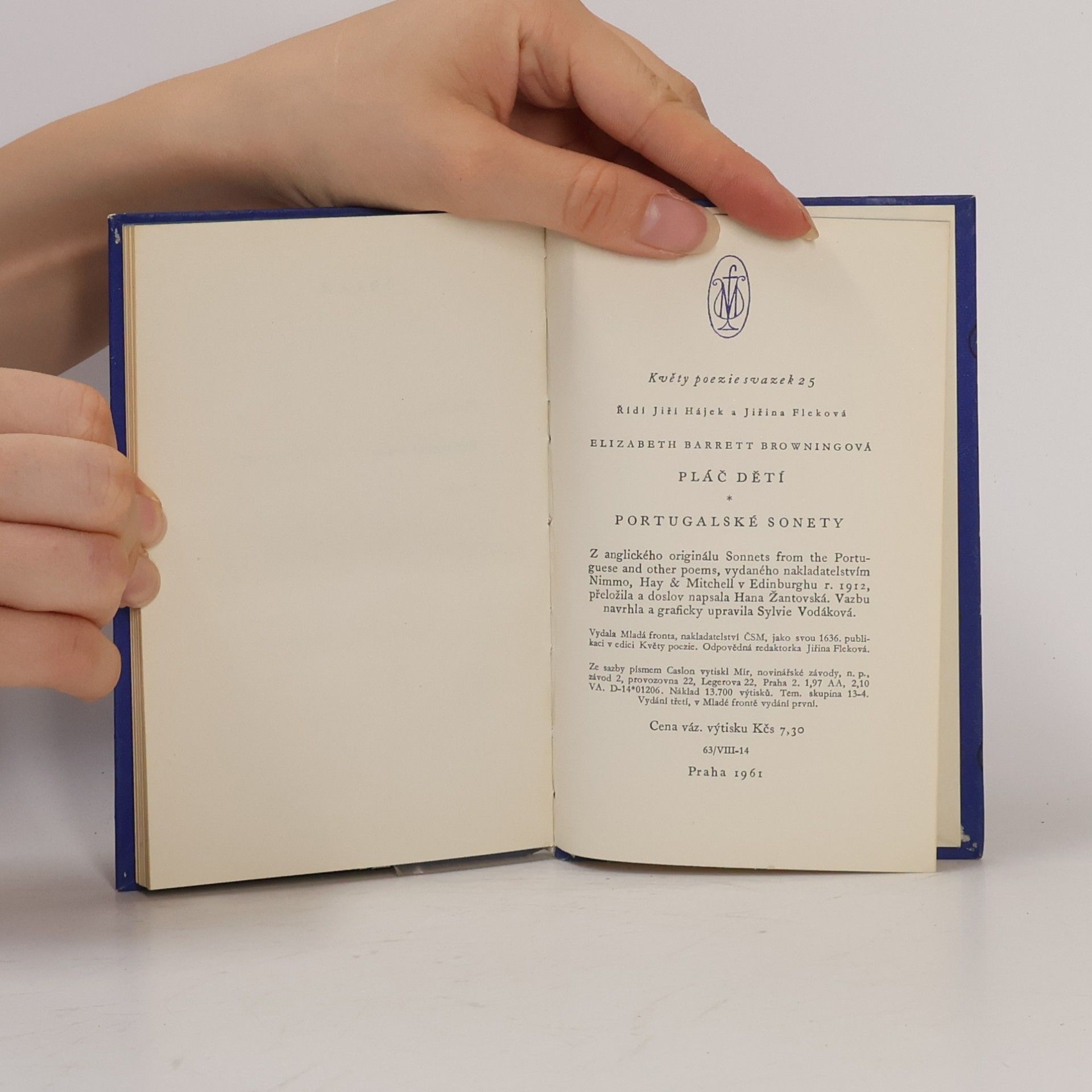 Elizabeth Barrett Browning Portugalské sonety
